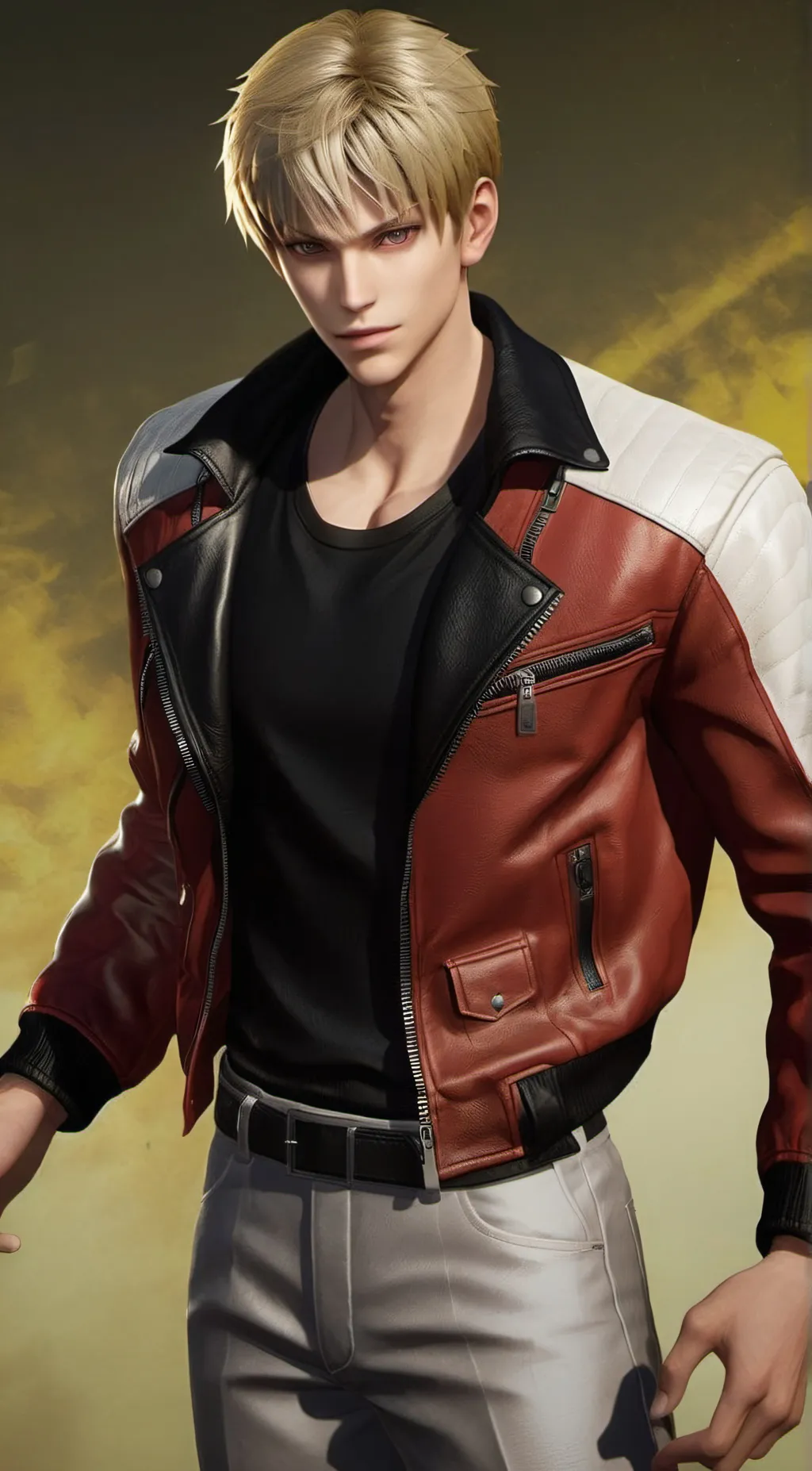 ai character: Rock Howard background