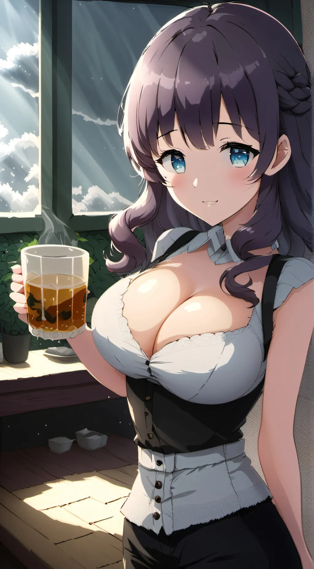 ai character: shara background