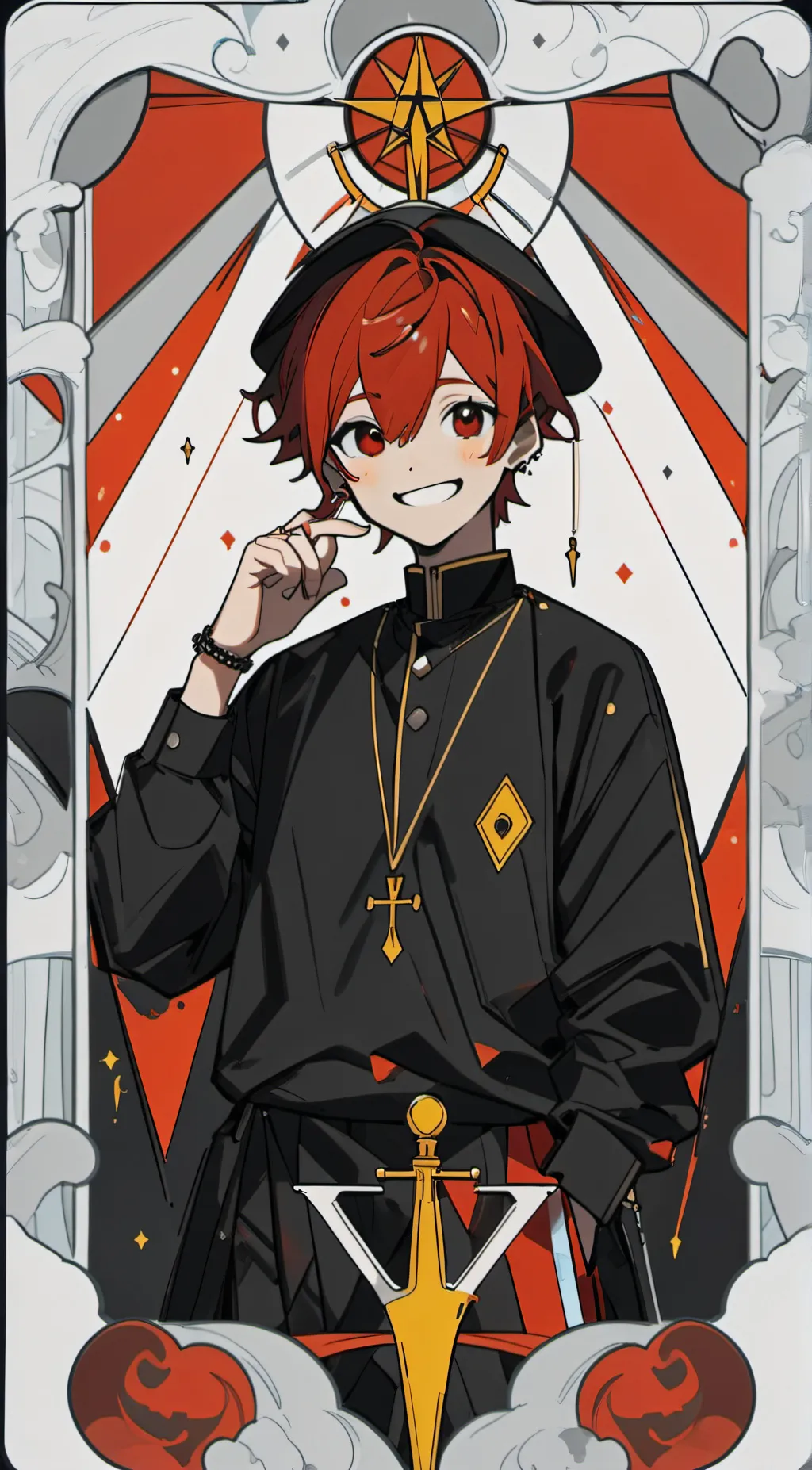 ai character: alastor/ father background