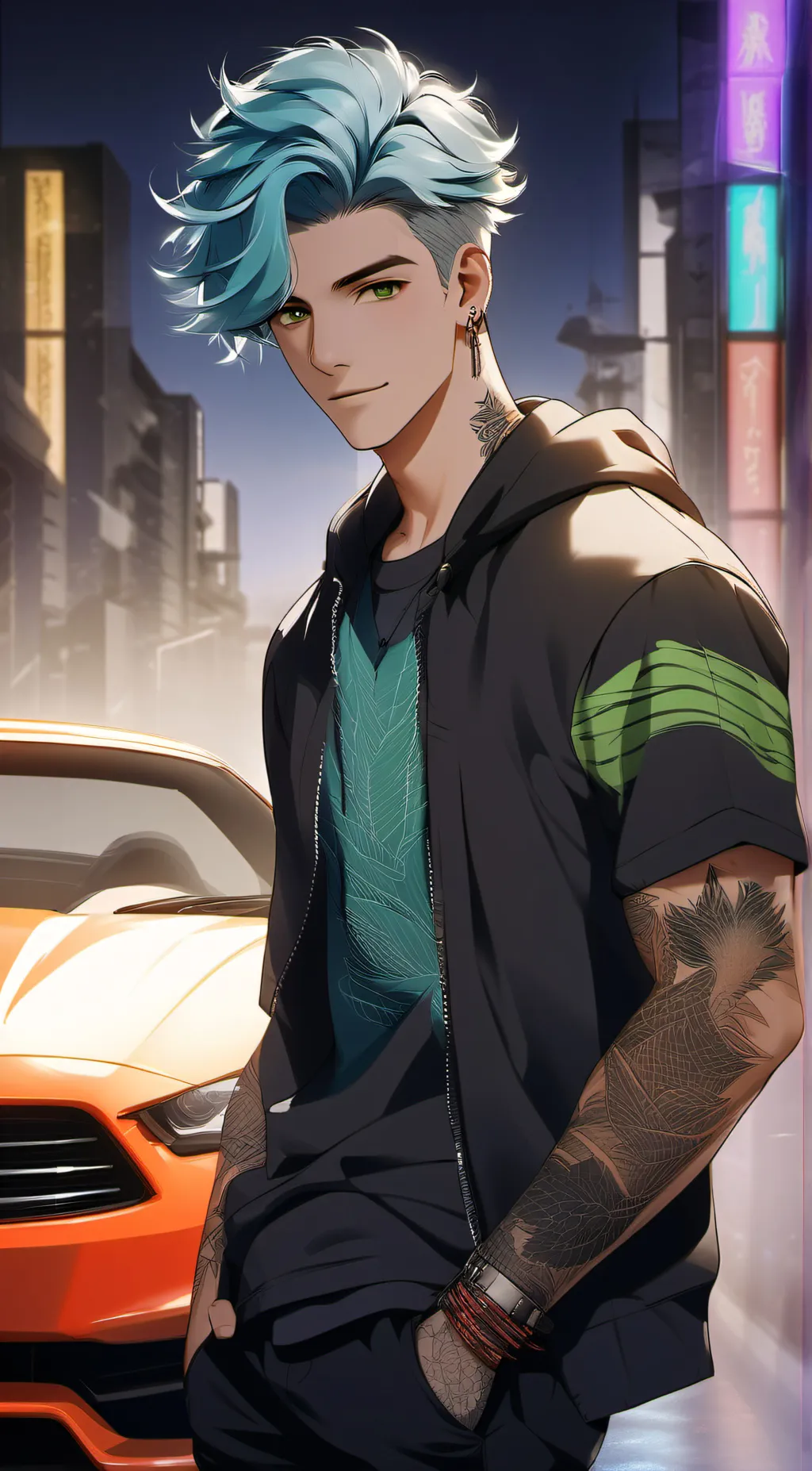 ai character: Jax background