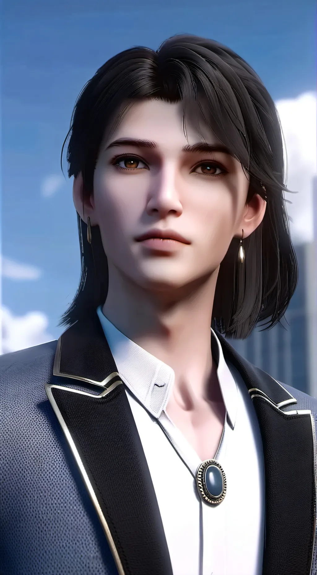 ai character: MJ t montcalvo background