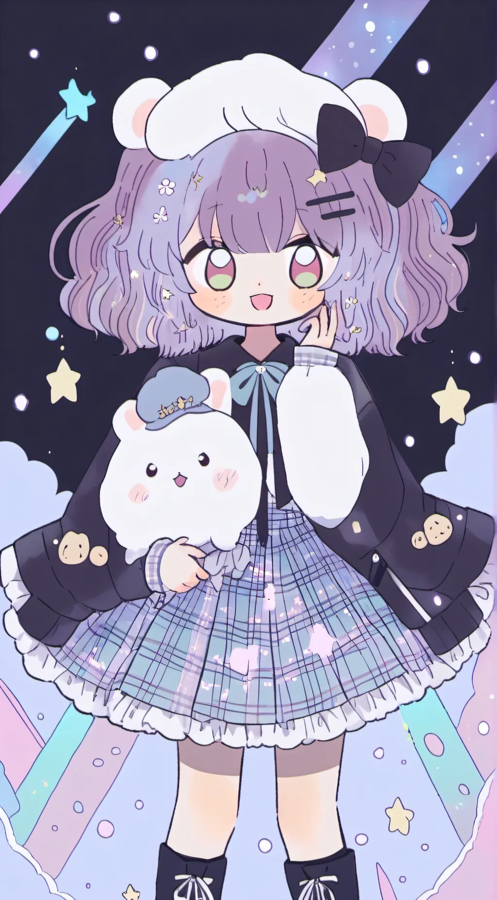 ai character: Mia lilu background