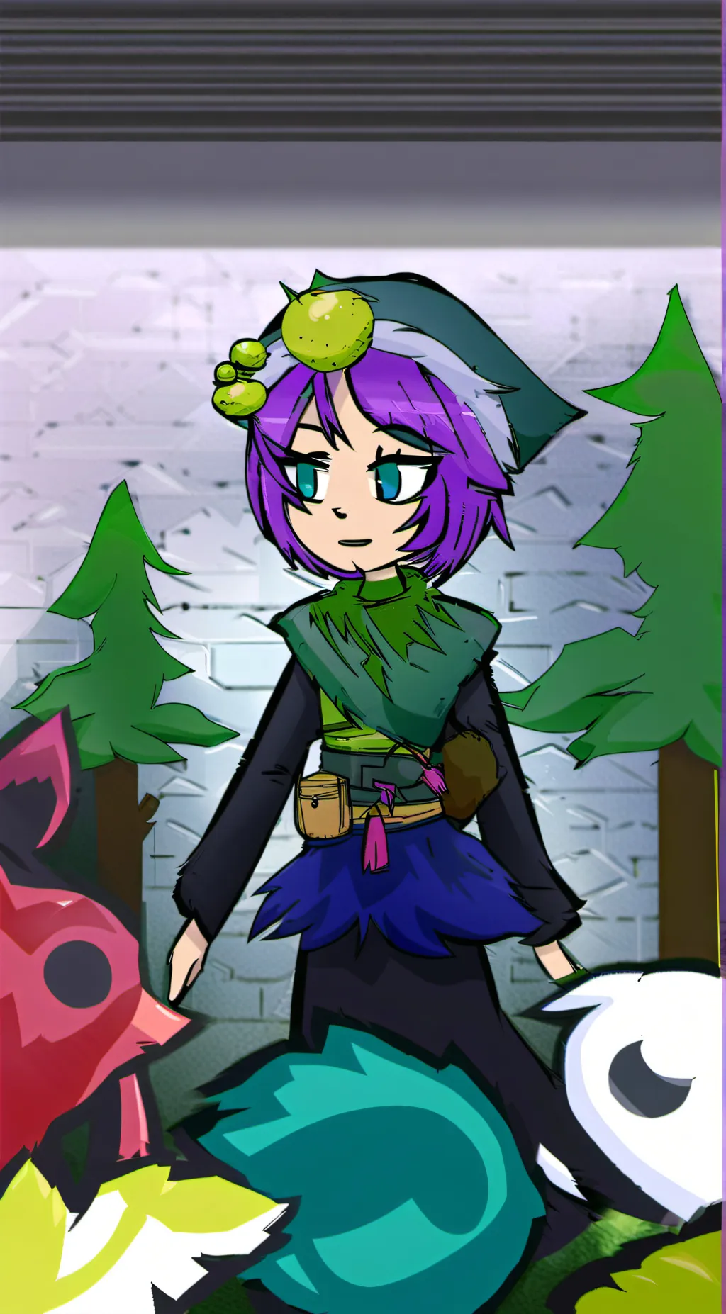 ai character: Pan Lea 910 background