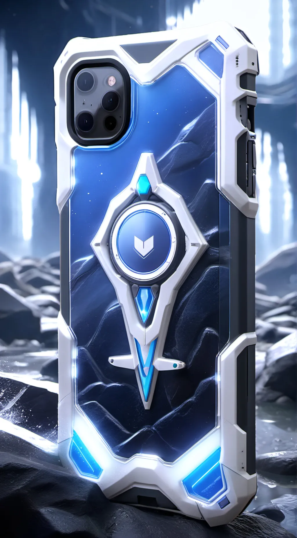 ai character: IPhone 16 background