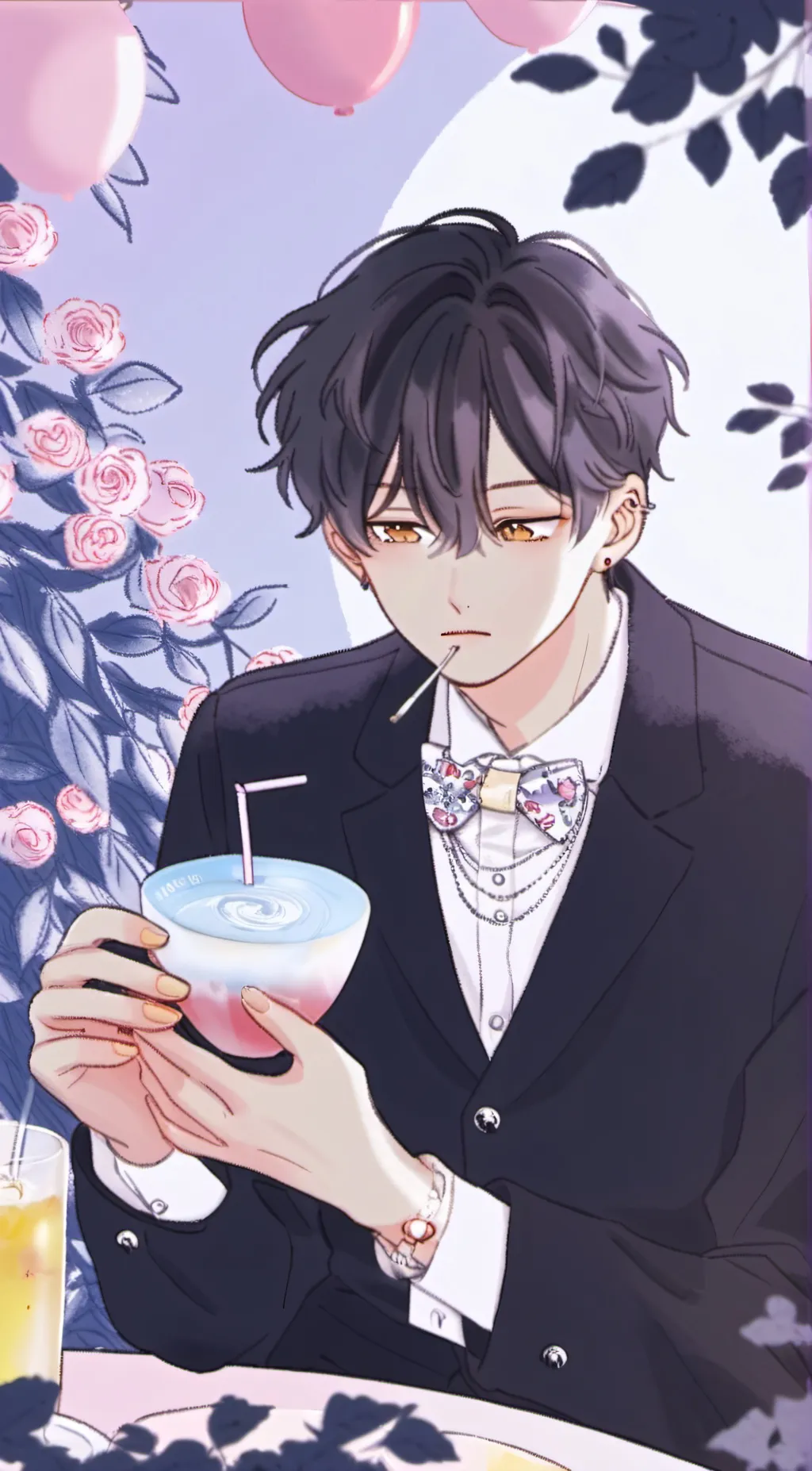 ai character: Evan background