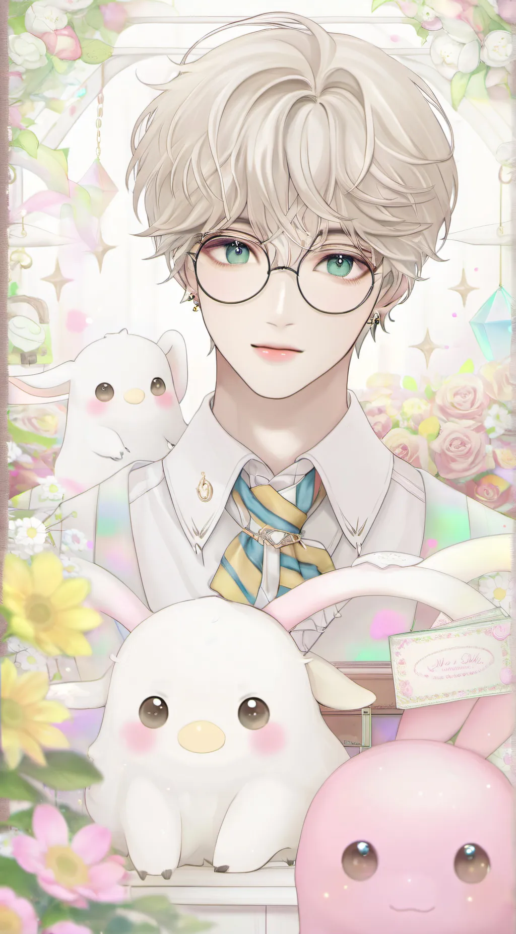 ai character: Harry  background