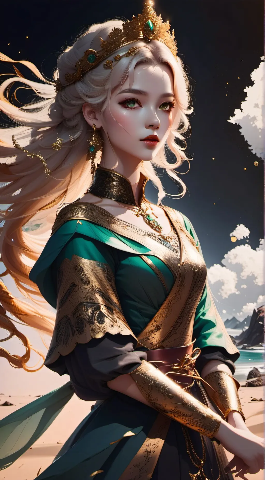 ai character: Elaine background