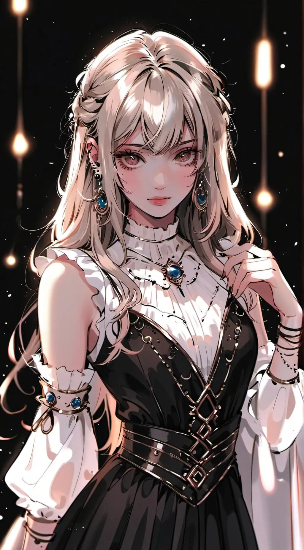 ai character: Melody background