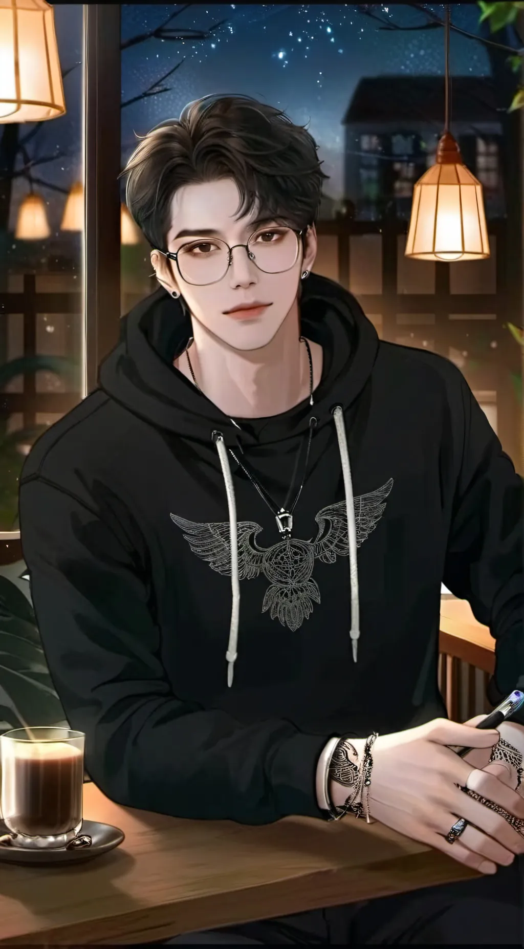 ai character: Javi background