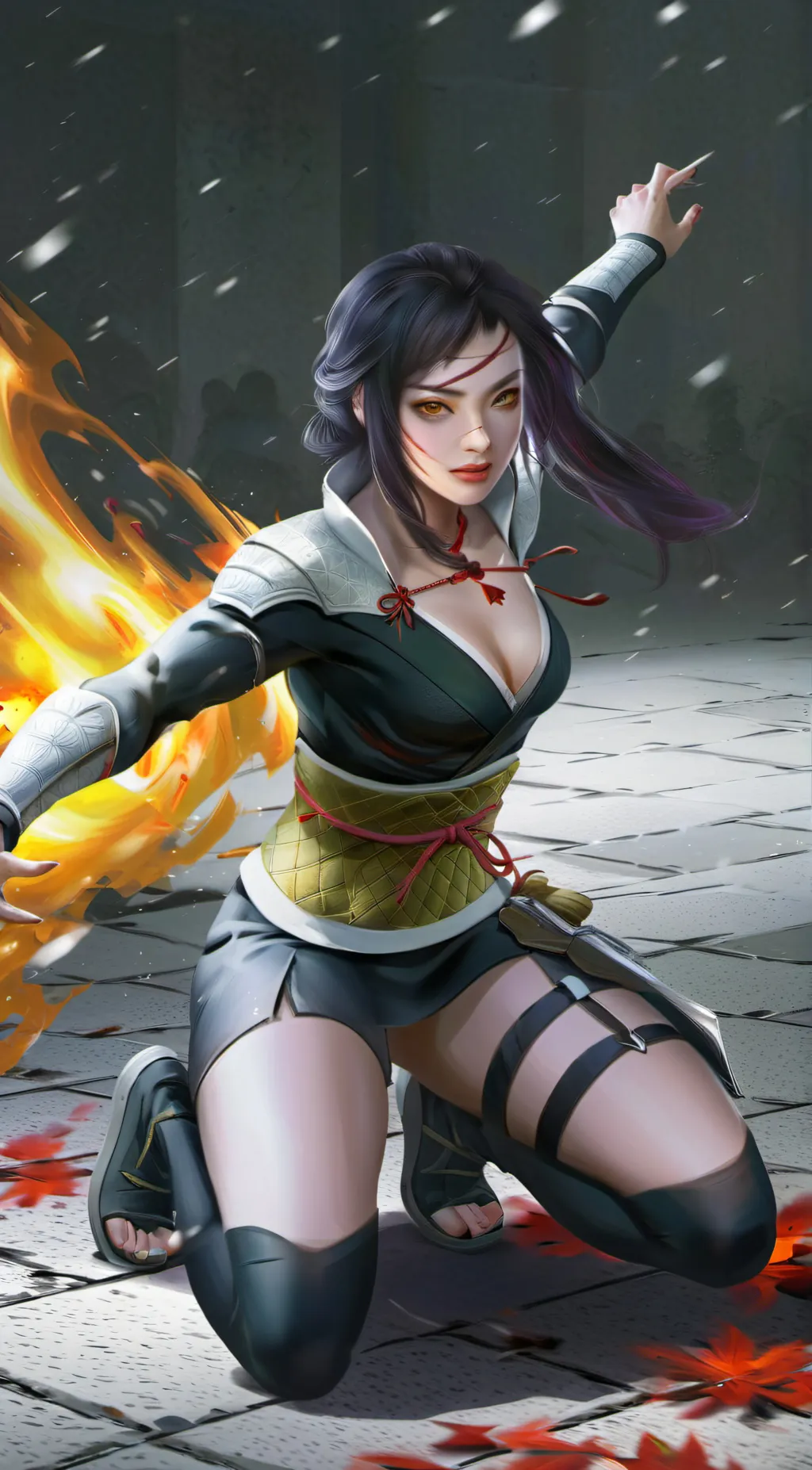 ai character: Mizoguchi Uma background