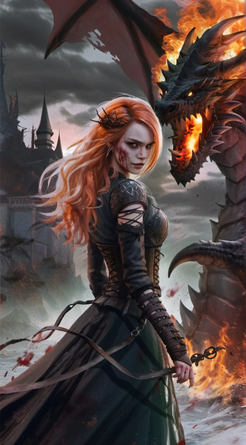 ai character: Elodie {damsel} background