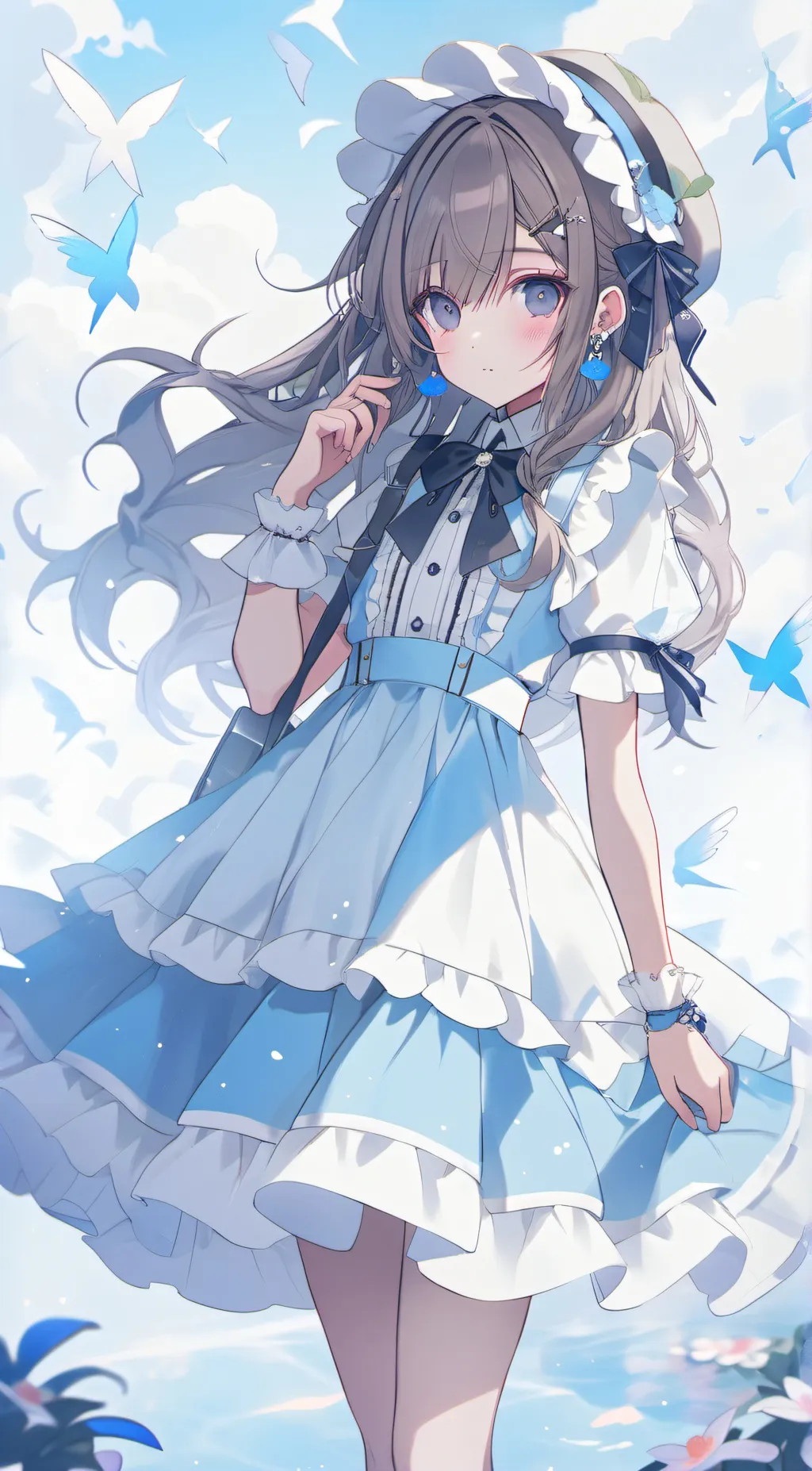 ai character: Lily background