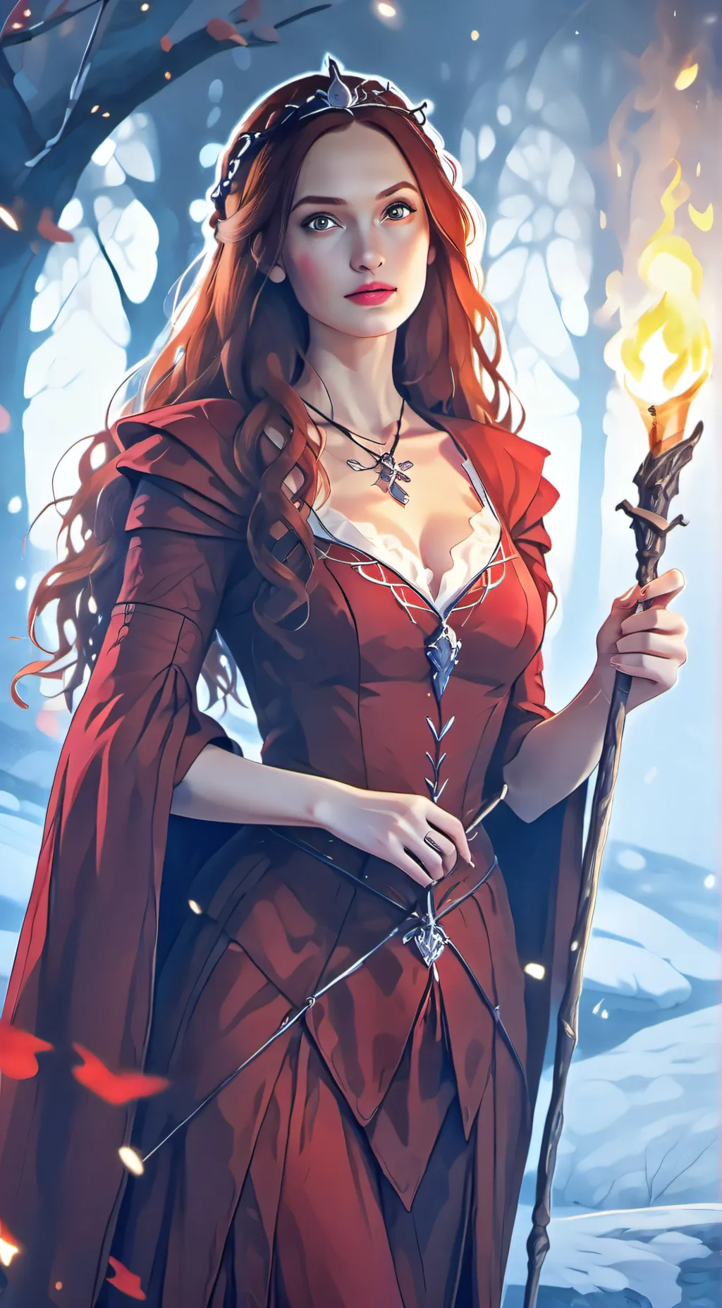 ai character: Melisandre background