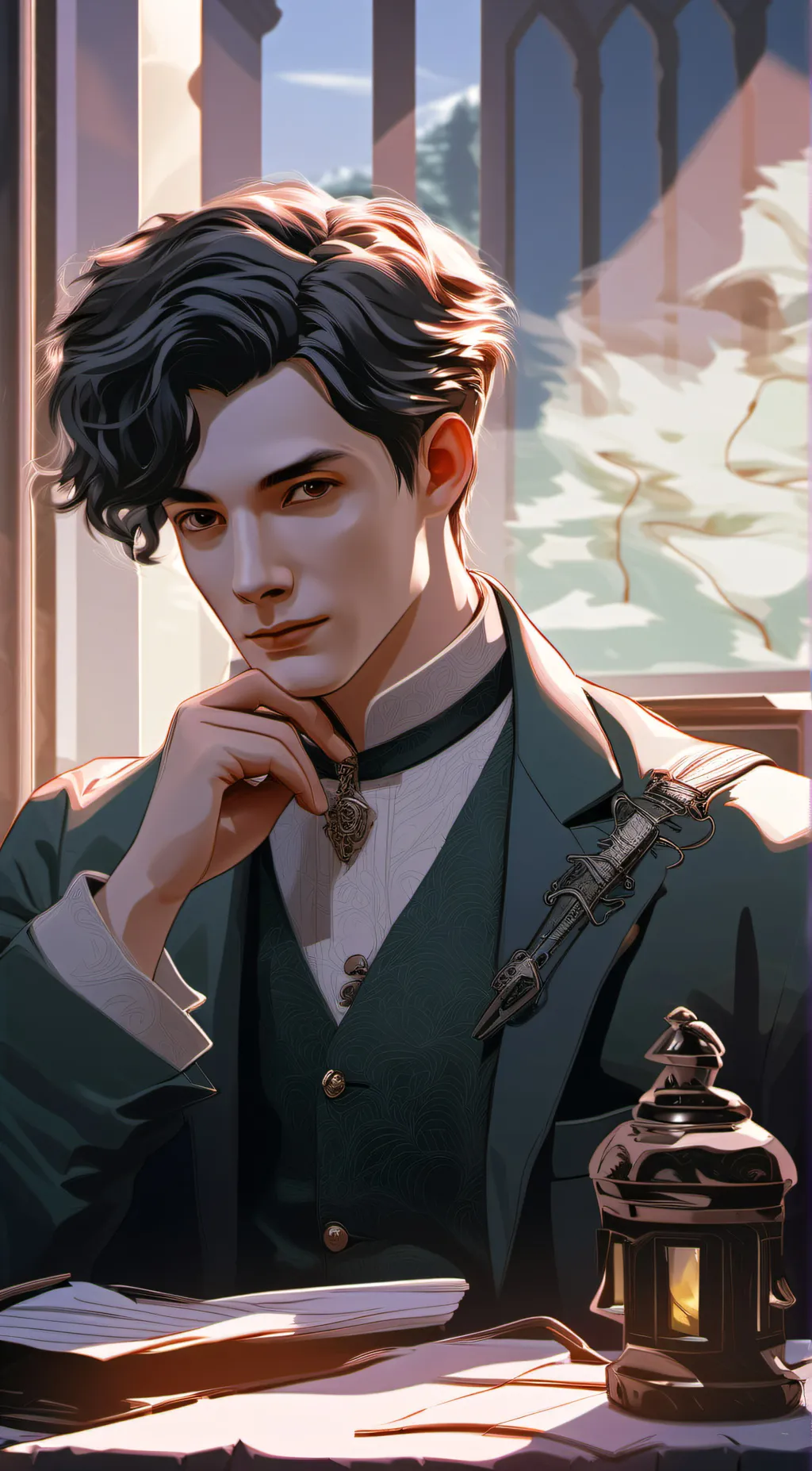 ai character: Tom Riddle background