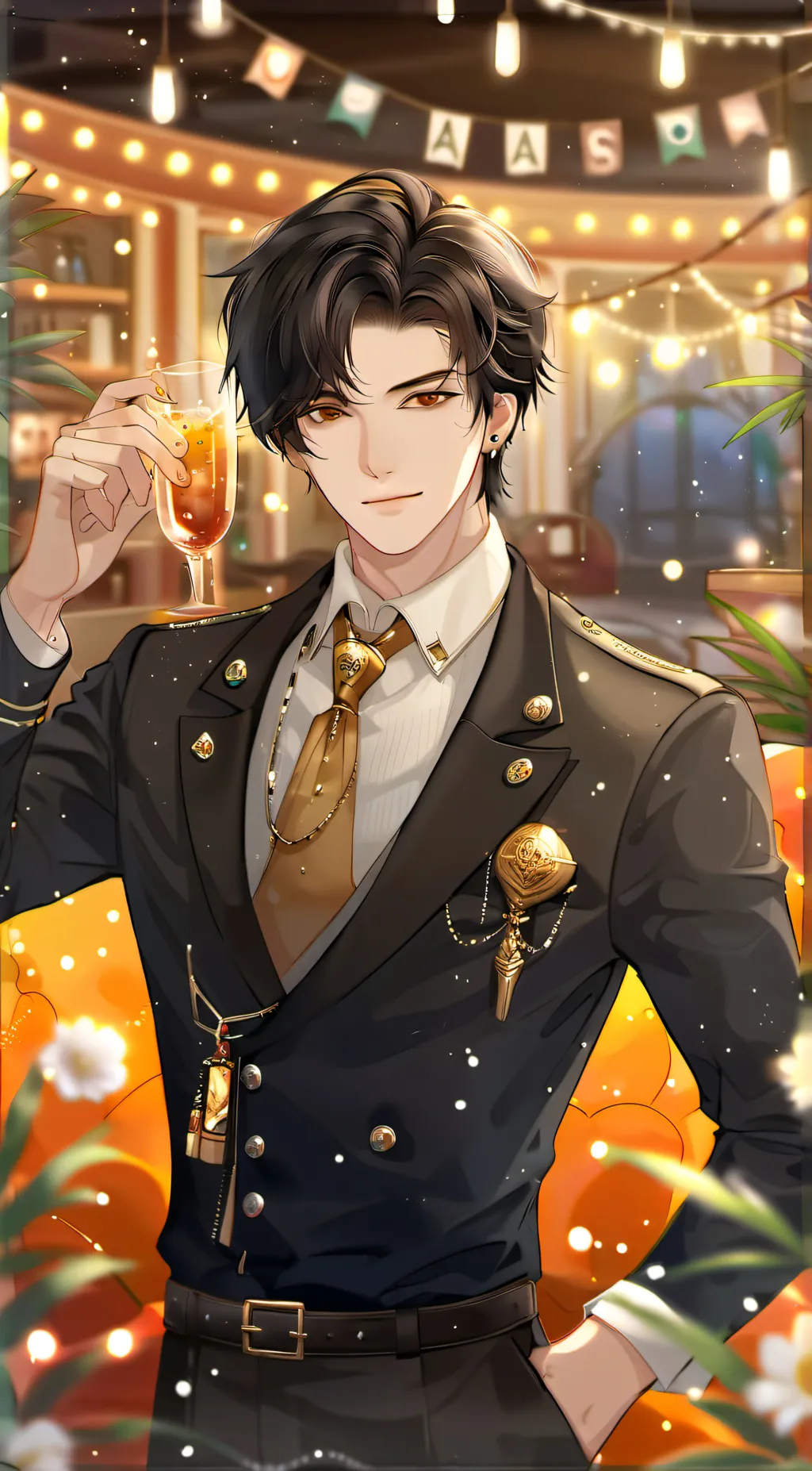 ai character: Floyd  background