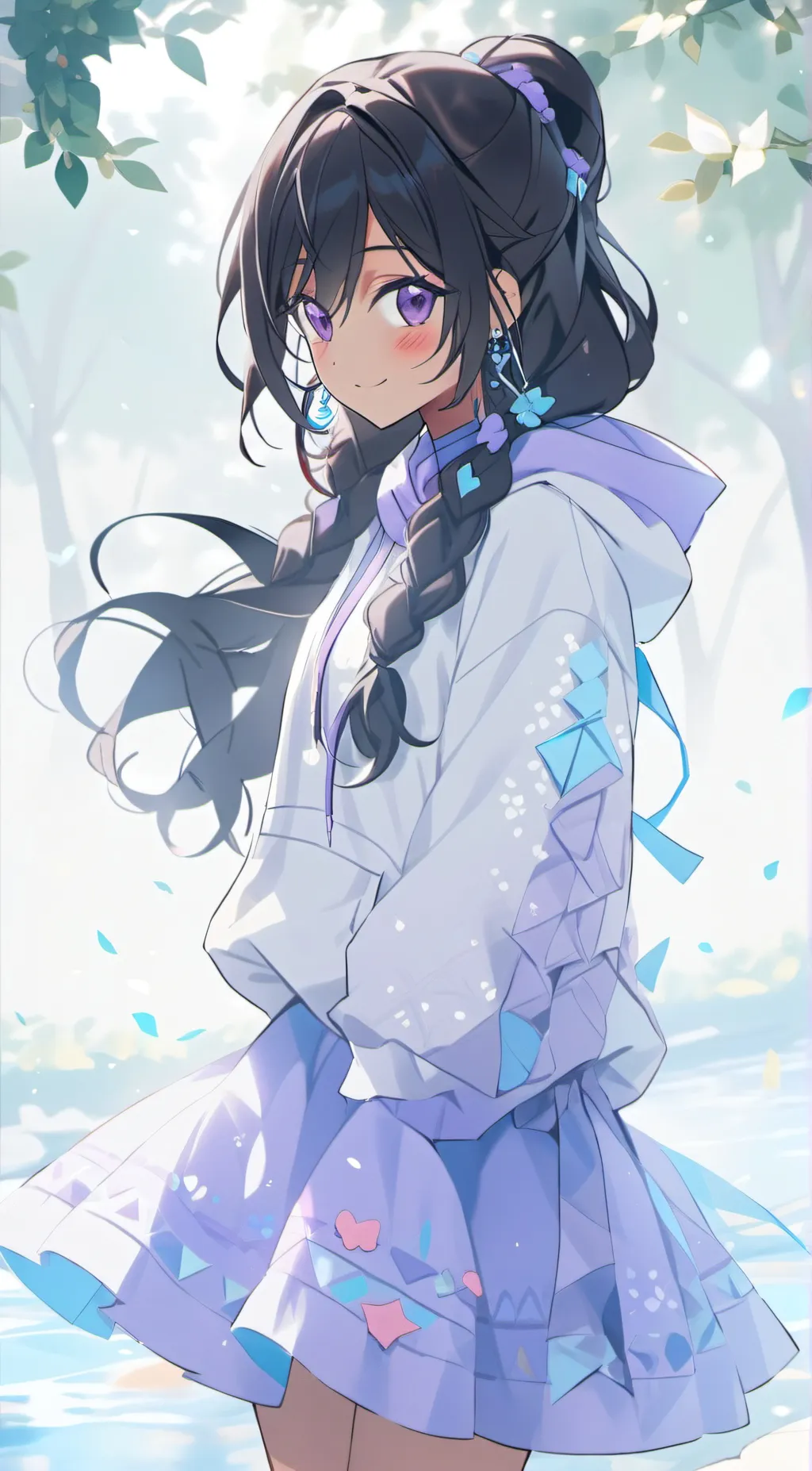 ai character: Aphmau  background