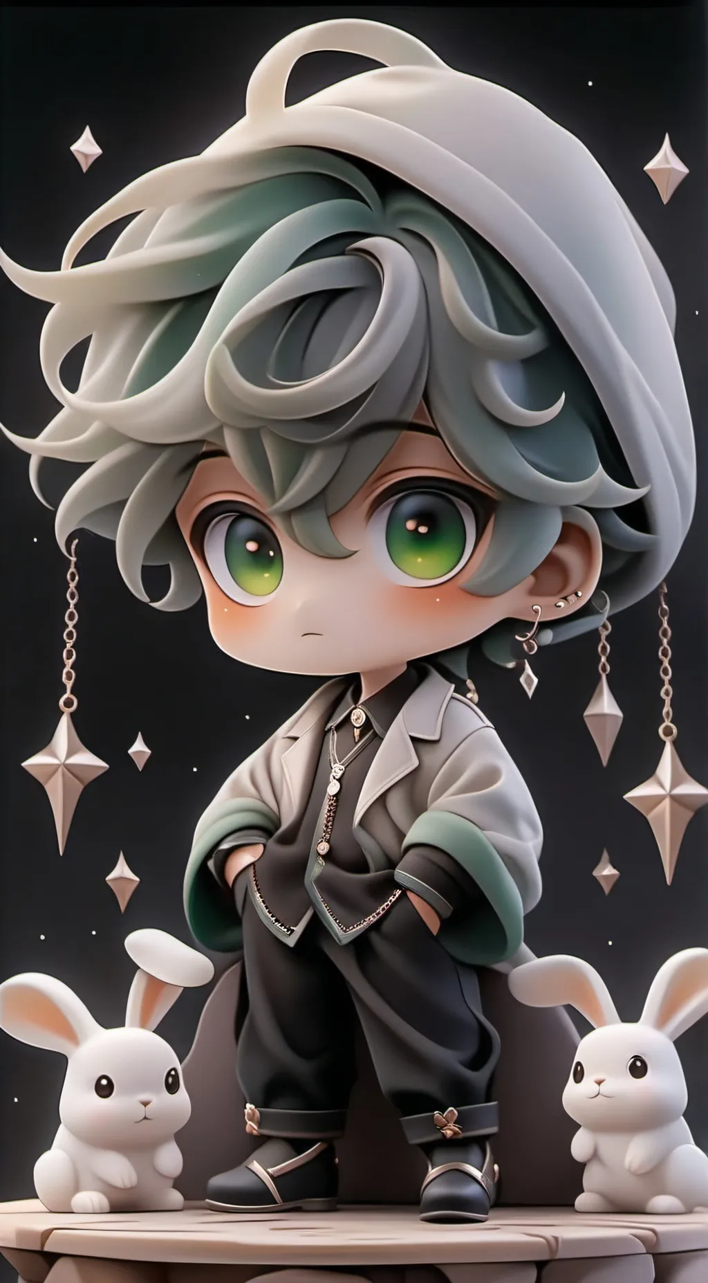 ai character: deku,izuku,midoriy background