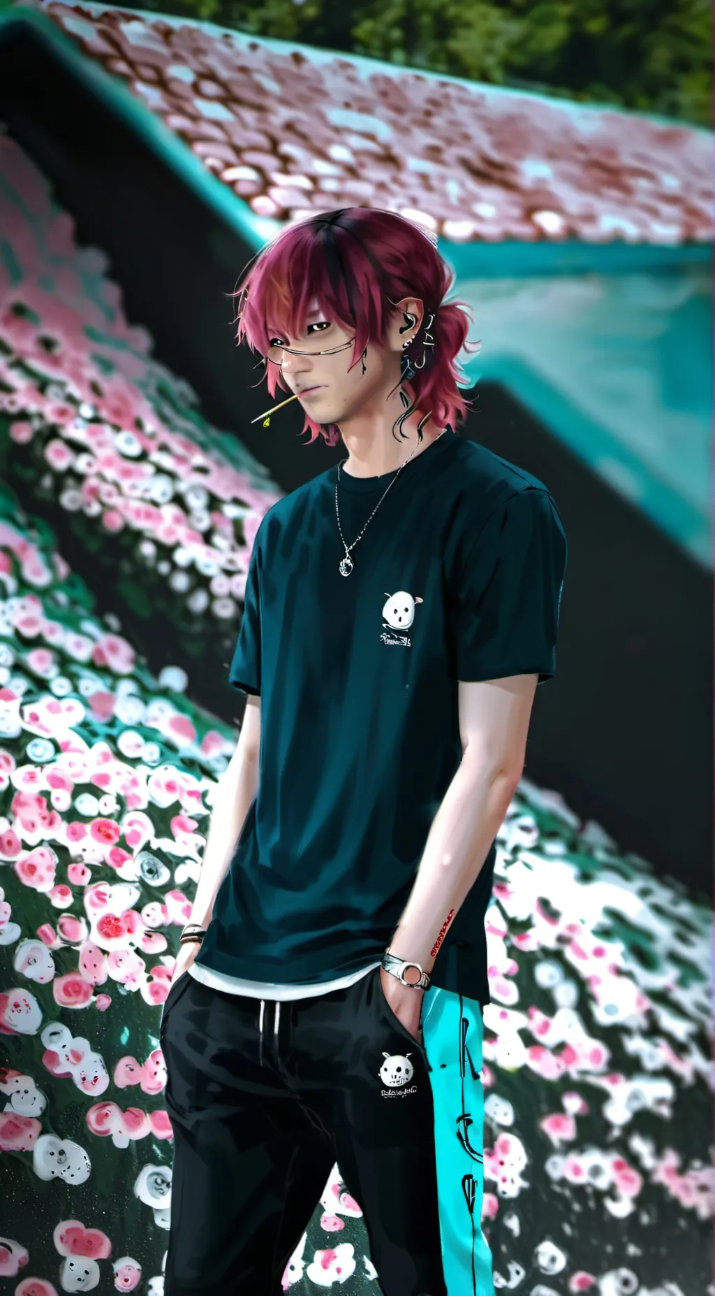 ai character: Hojax Hyoga background