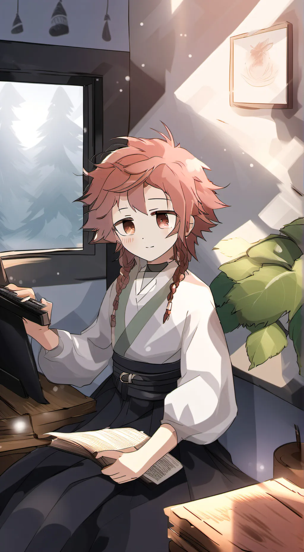 ai character: Paisley  background