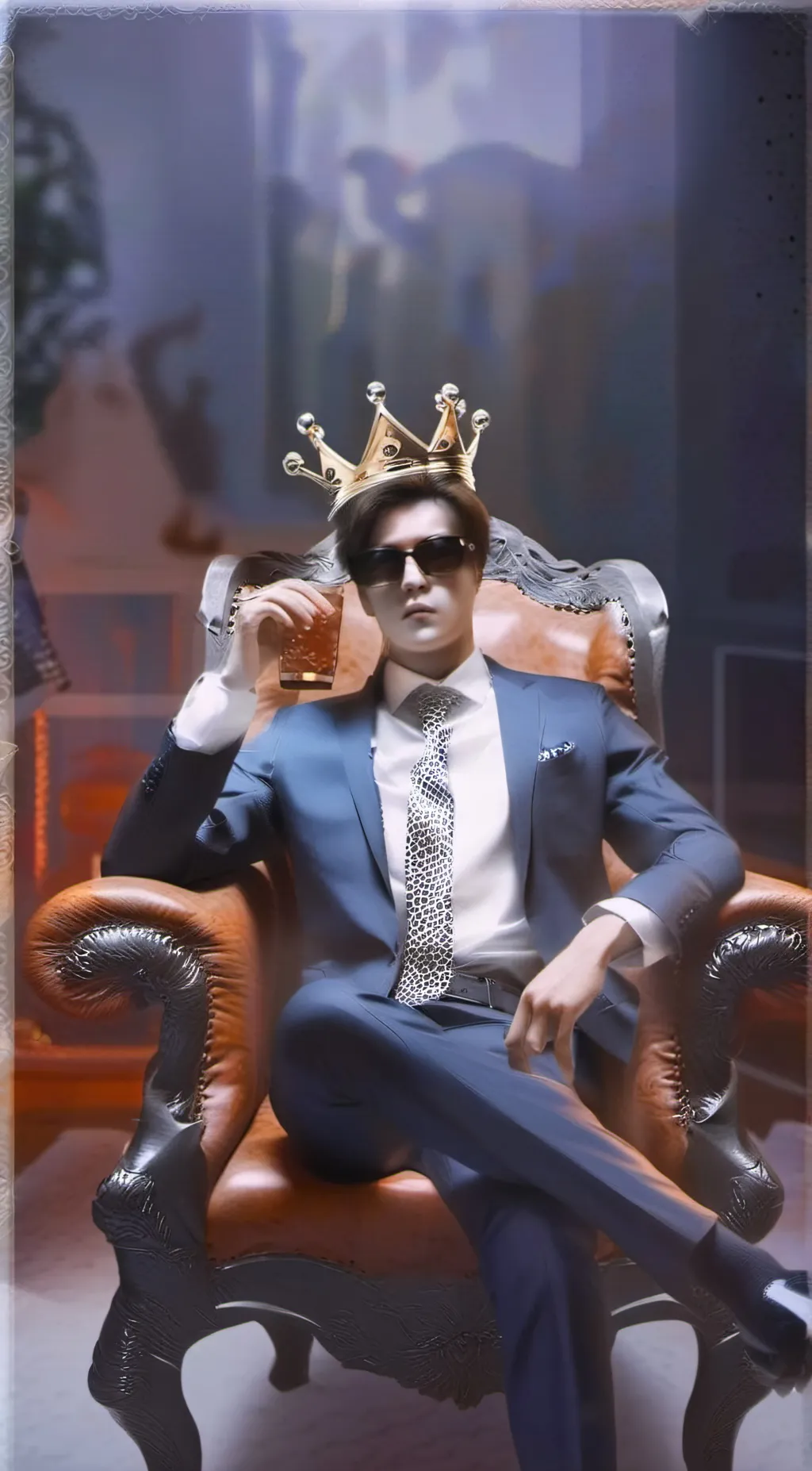 ai character: Ranboo~~~~~ background