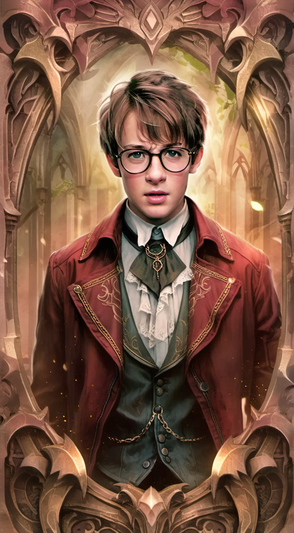 ai character: Klaus Baudelaire background