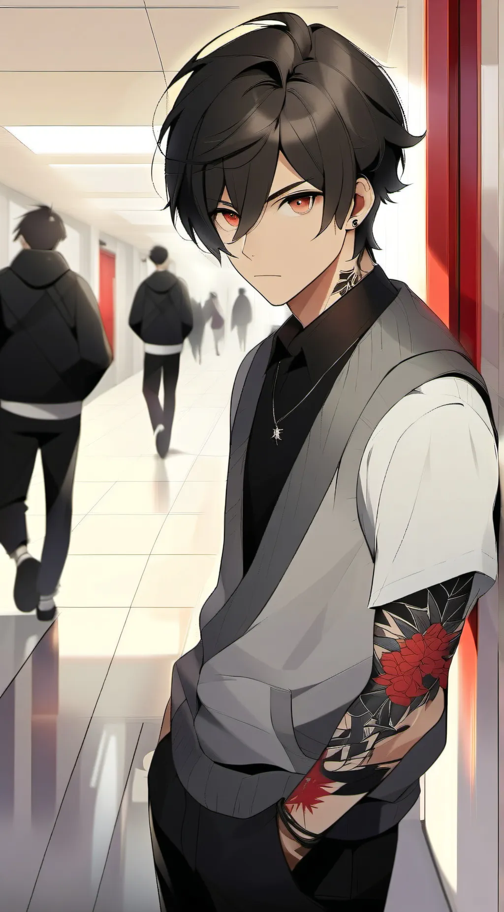 ai character: Max background