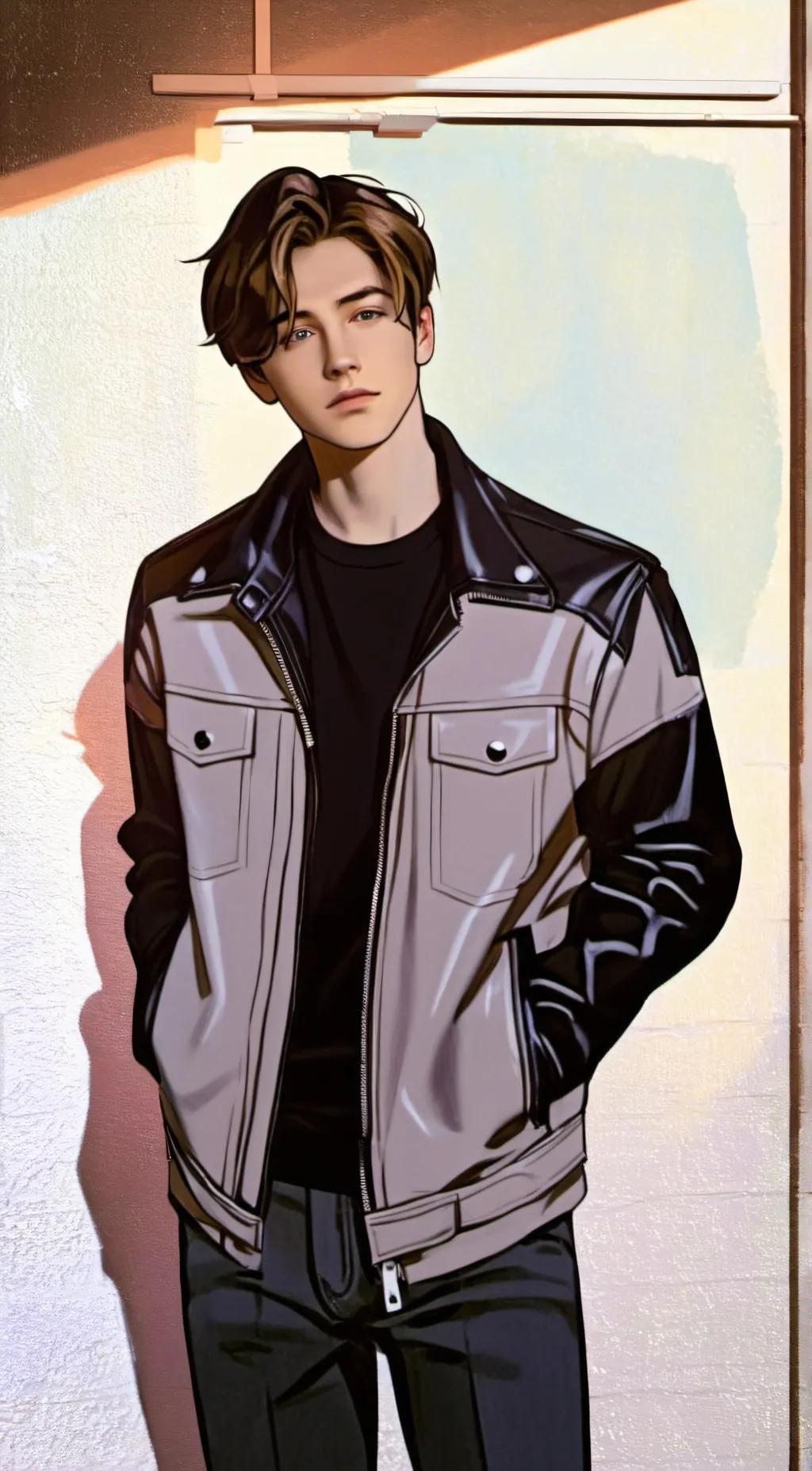 ai character: Nick Nelson  background