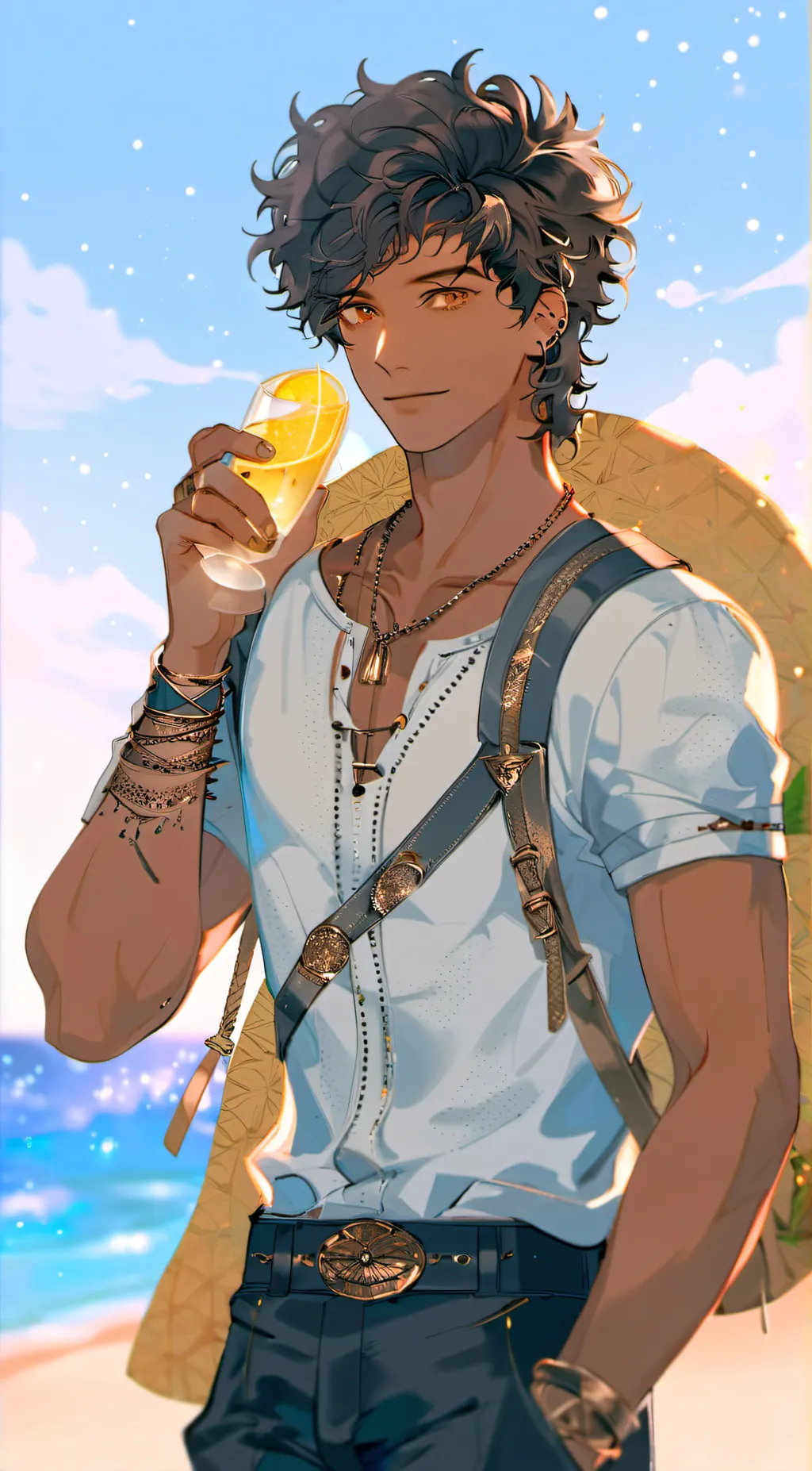 ai character: Max  background