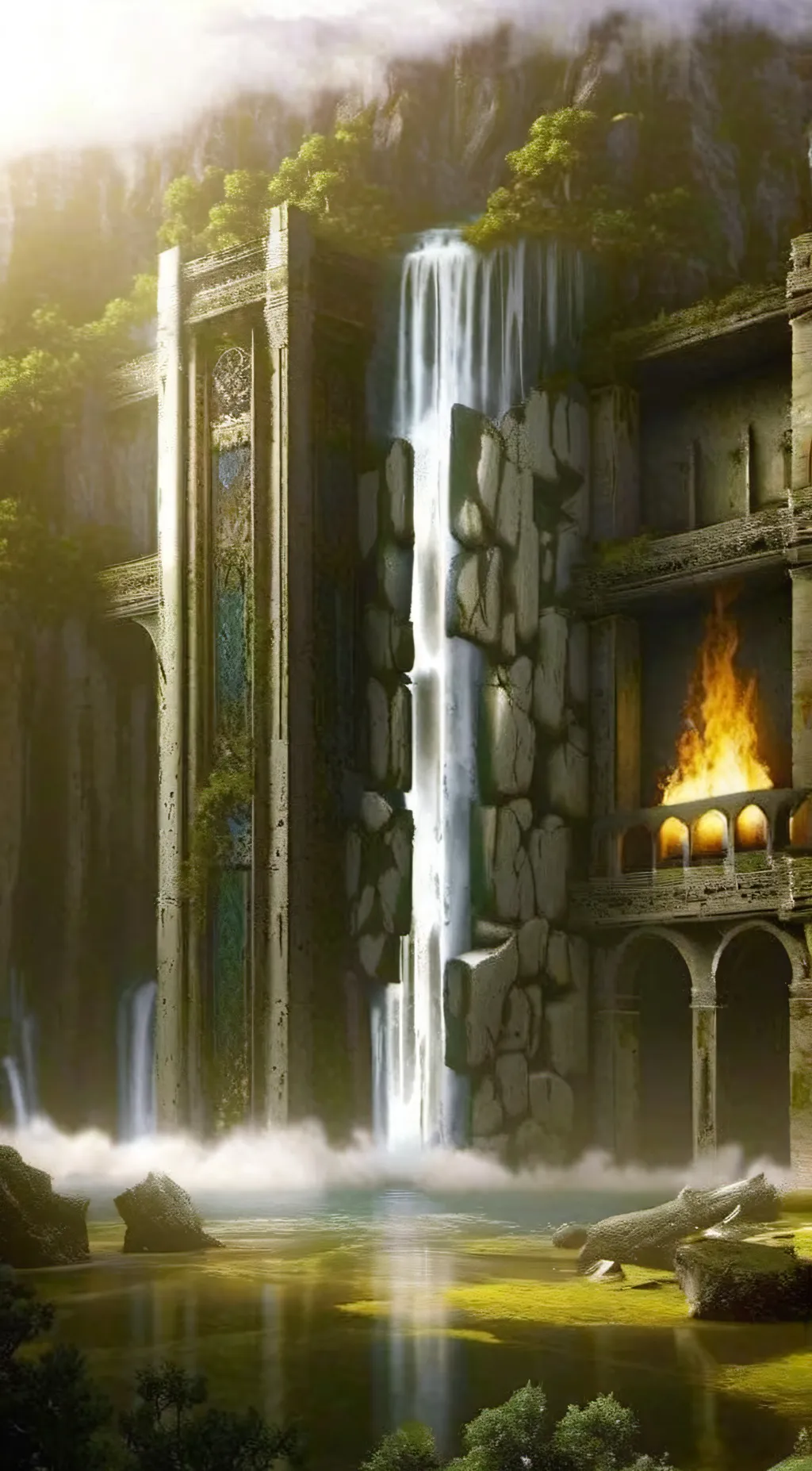 ai character: elemental School background