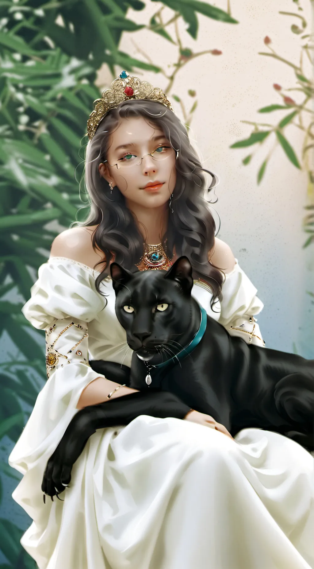ai character: beth moon background