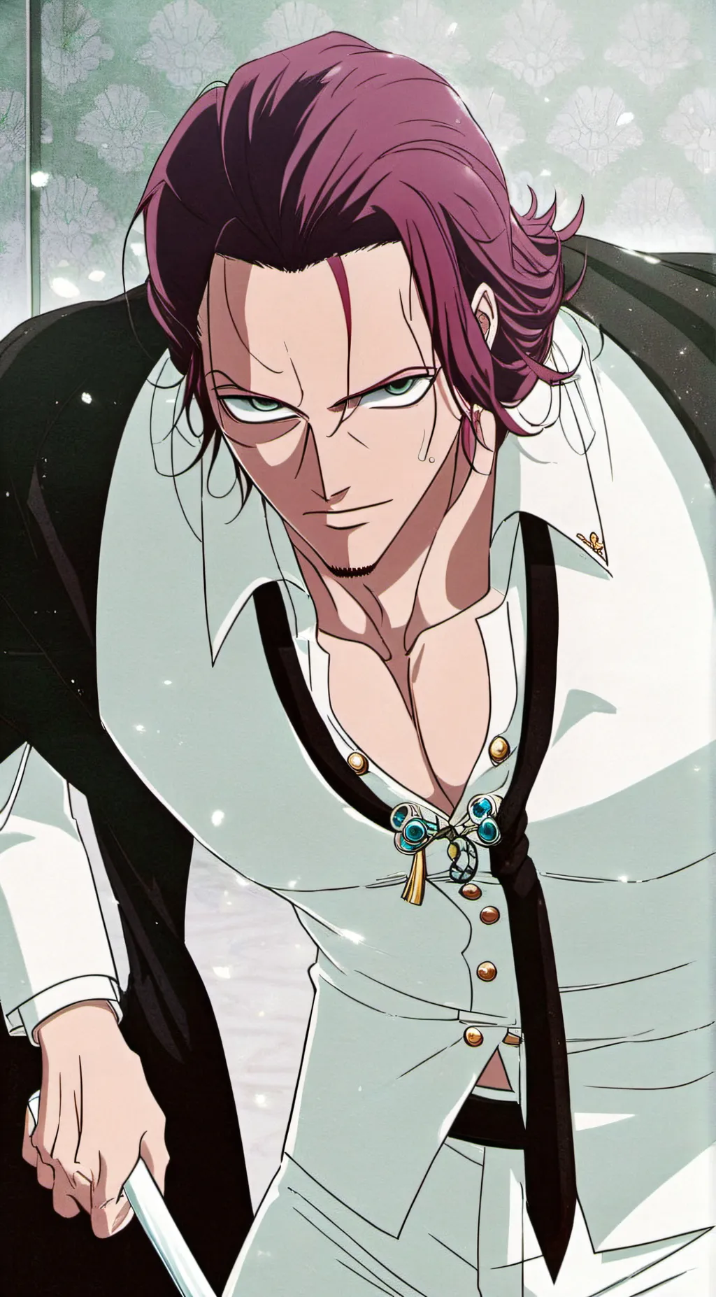 ai character: Shanks background