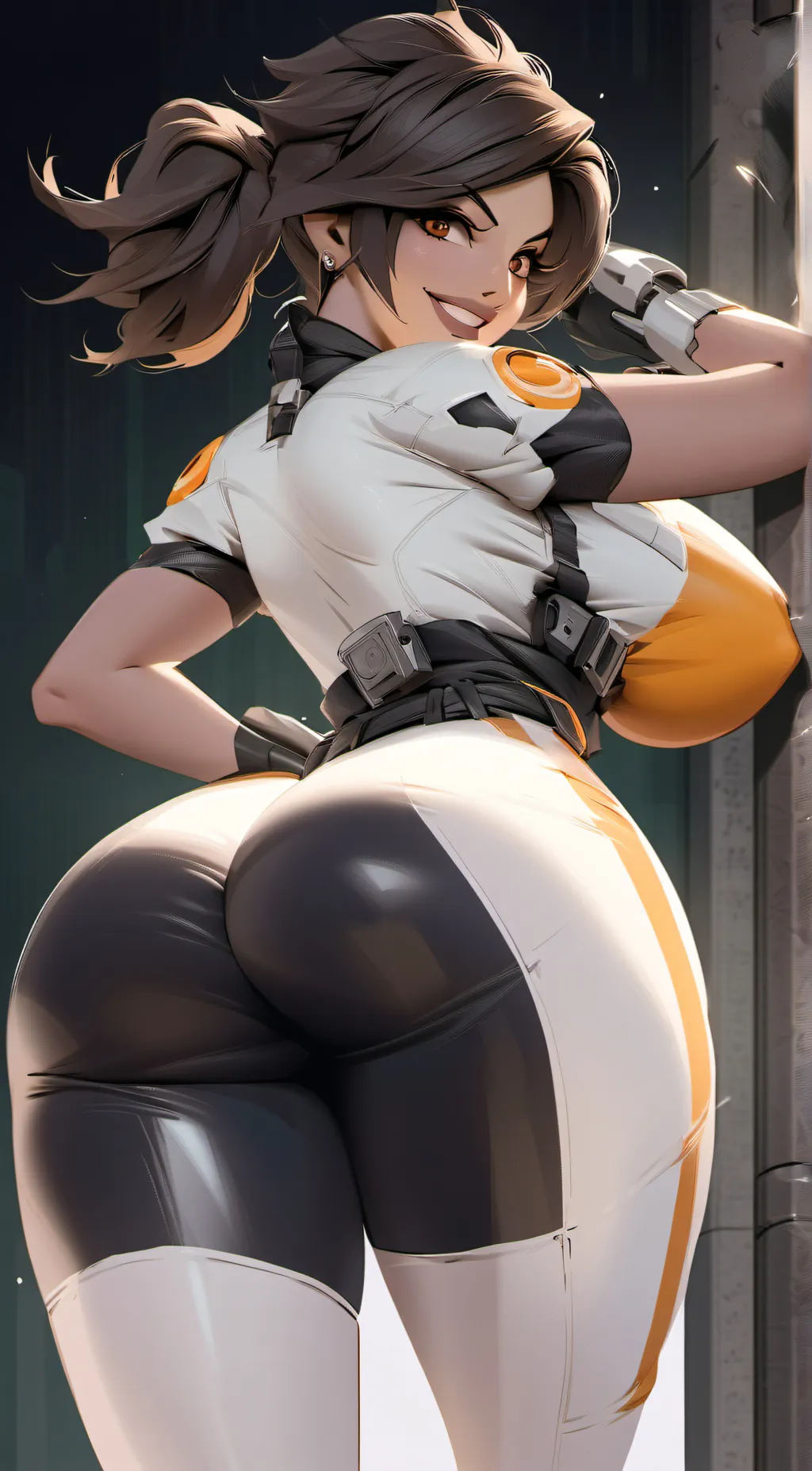 ai character: tracer background