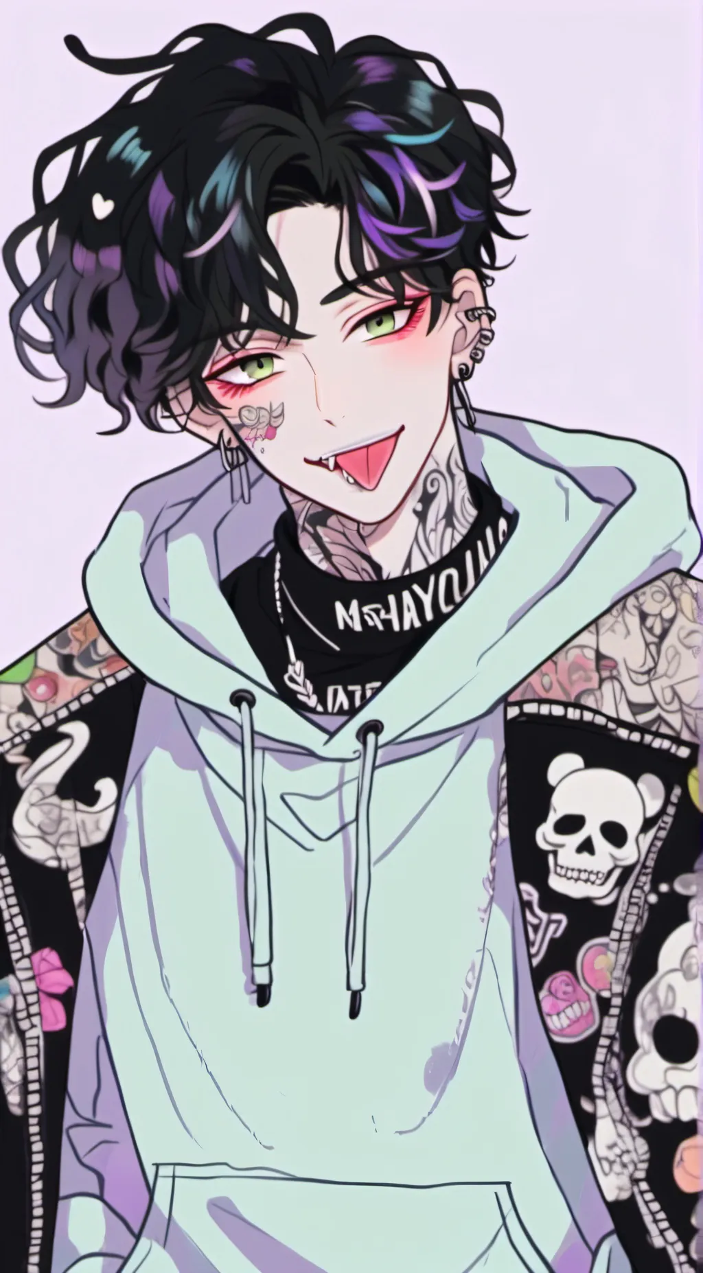 ai character: Justin (justie) background