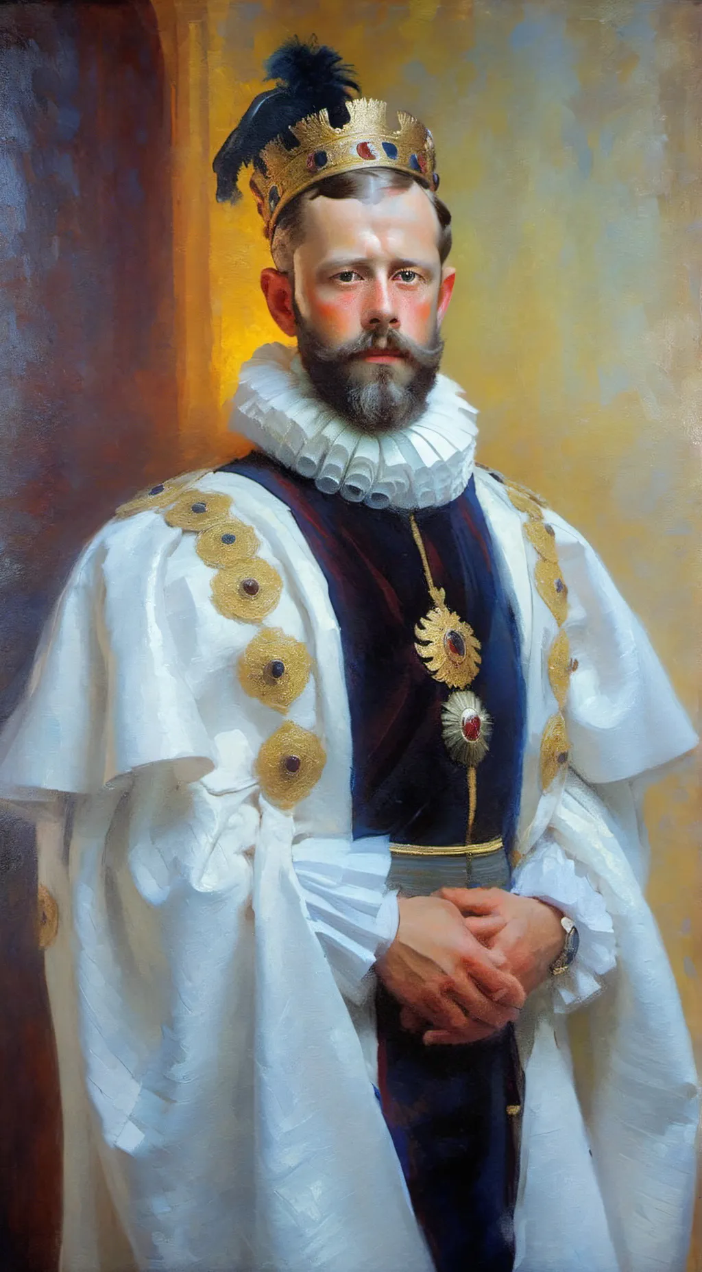 ai character: Kronprinz Rudolf background