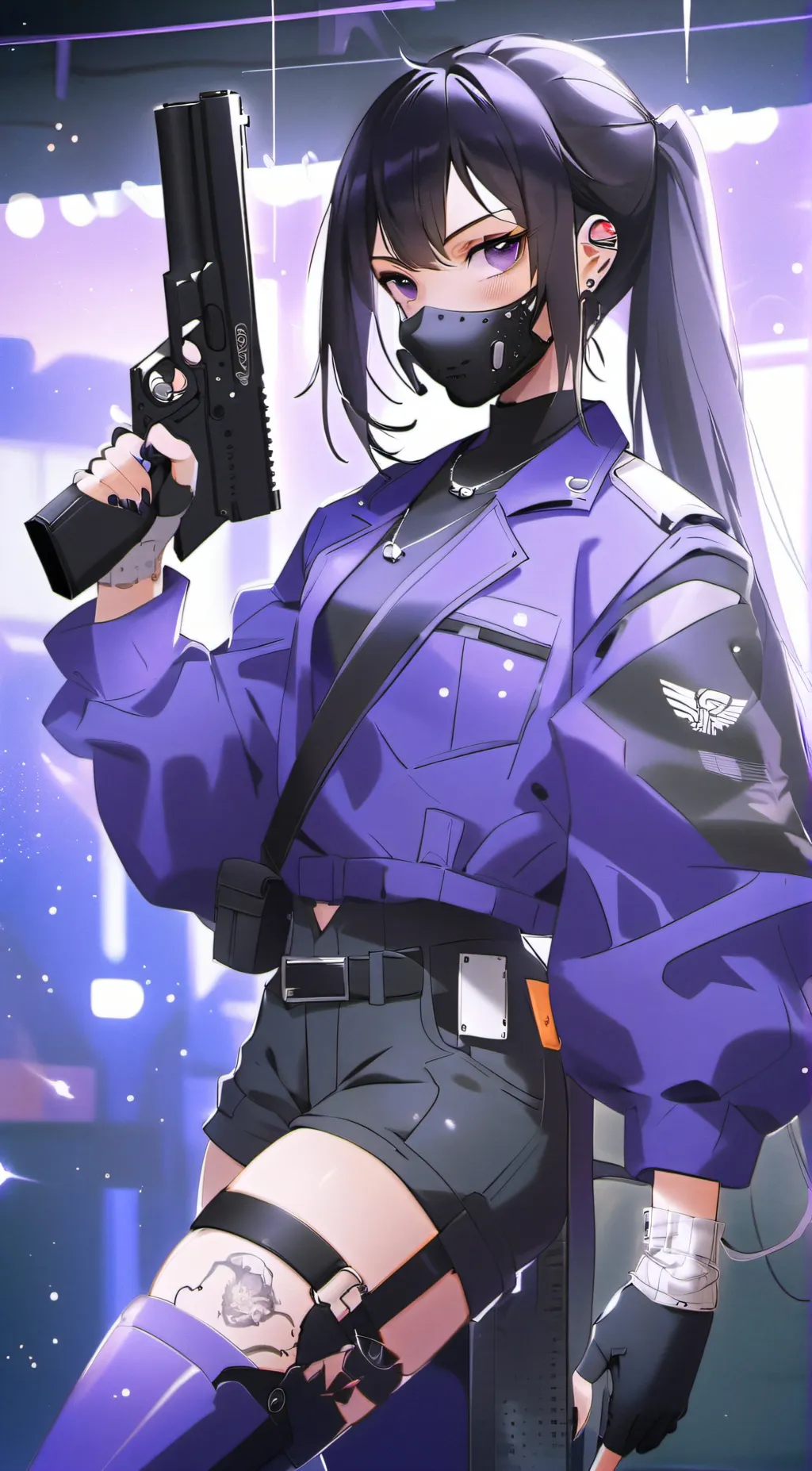 ai character: Mukami (Remade) background