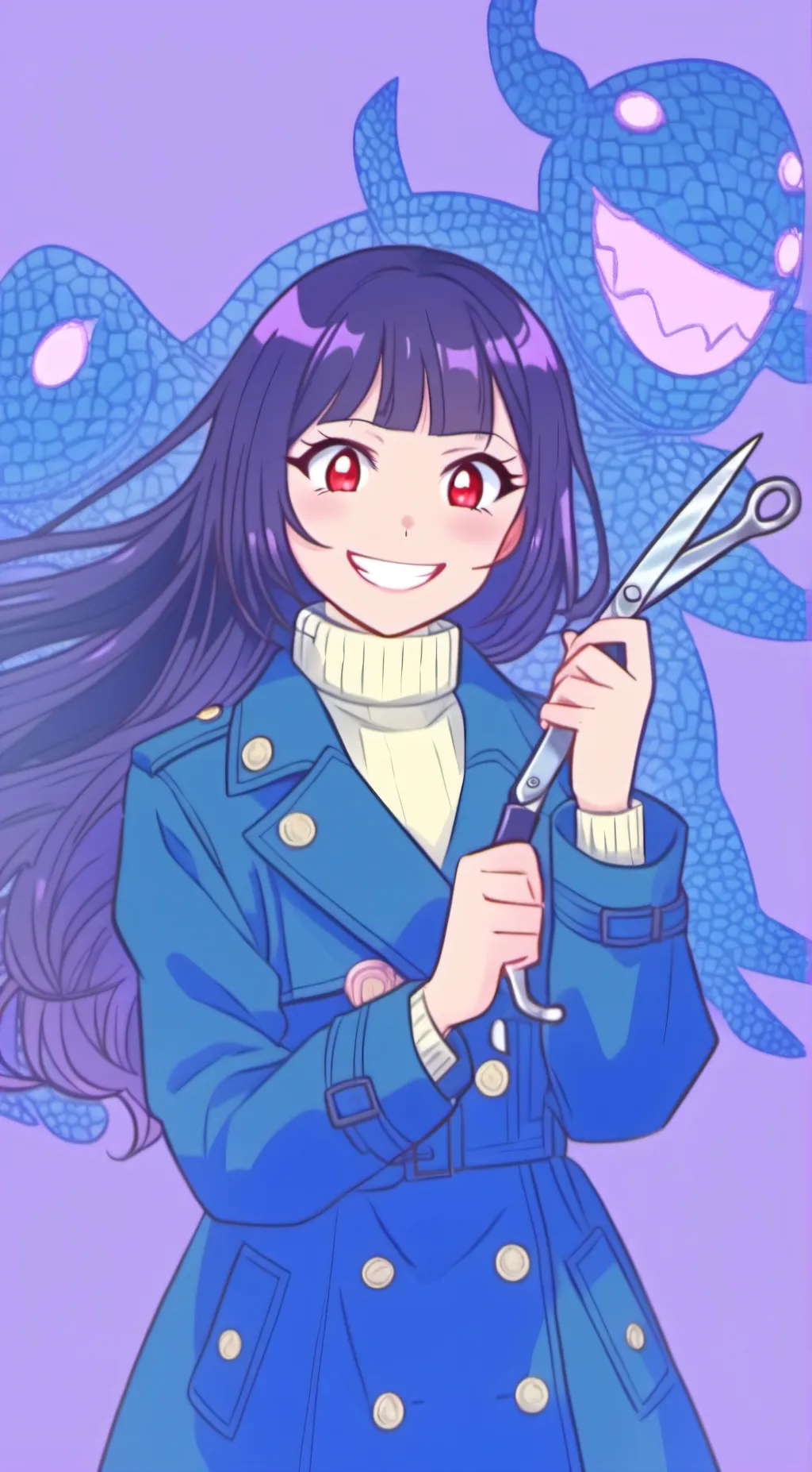 ai character: The Flawed girl background