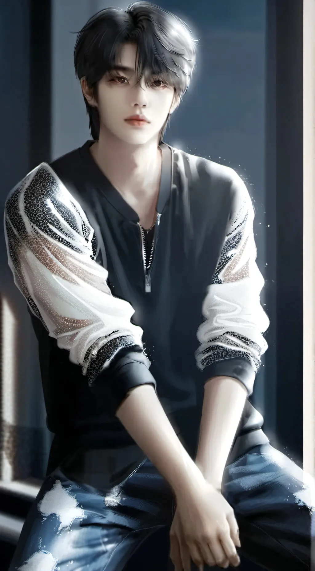 ai character: 𝒜𝓁𝑒𝓍   background