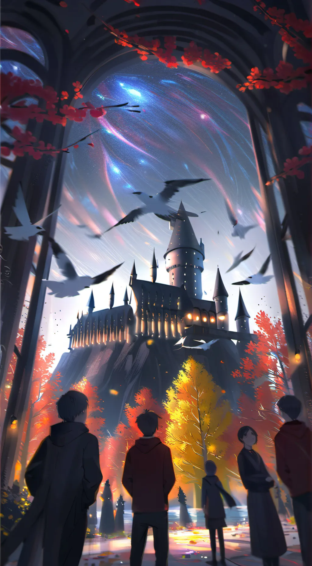 ai character: hogwarts background