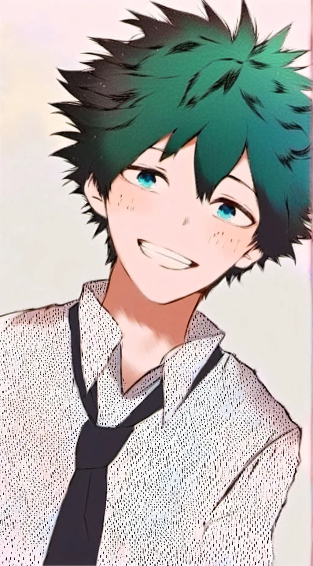 ai character: Deku (Shy)  background
