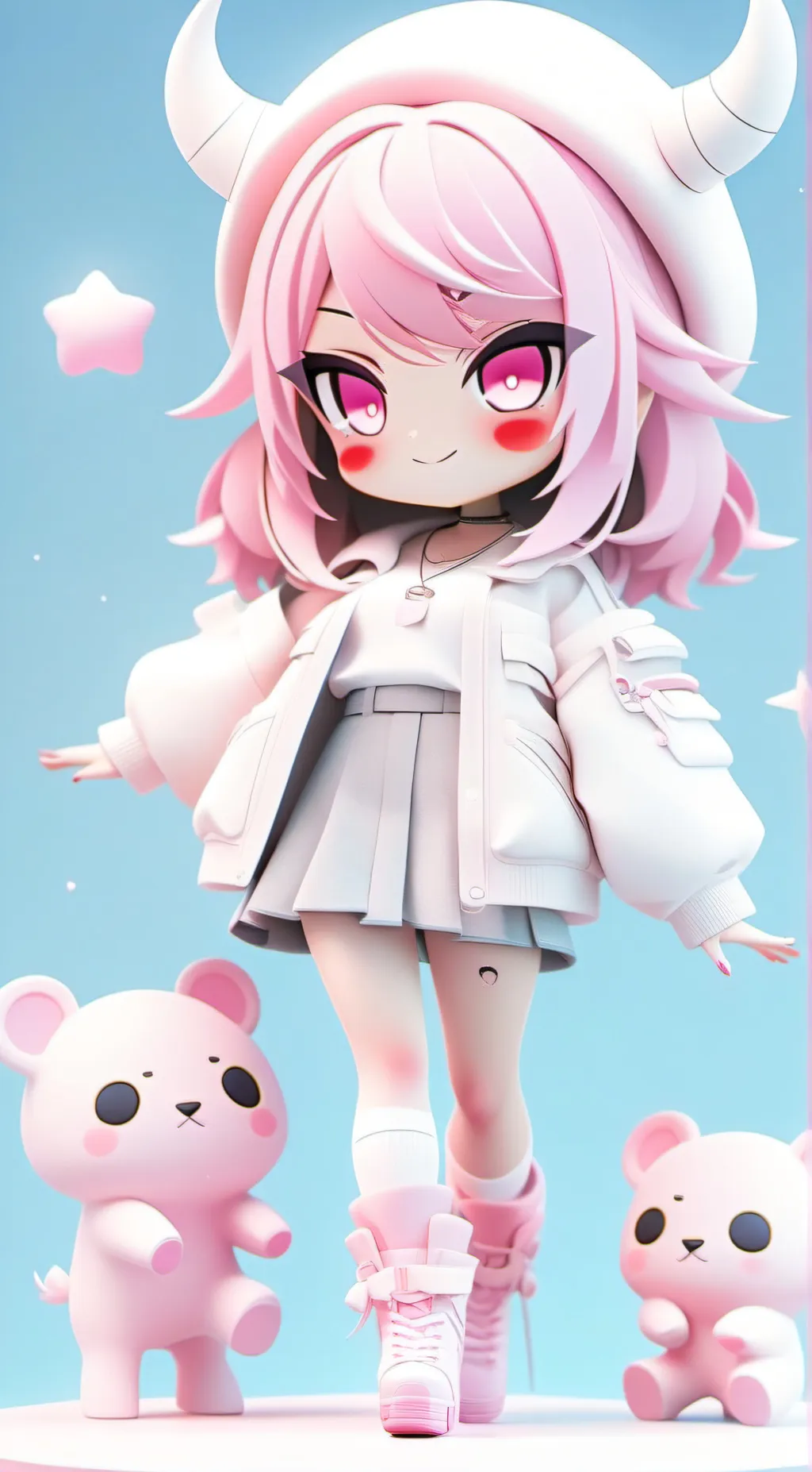 ai character: meko background