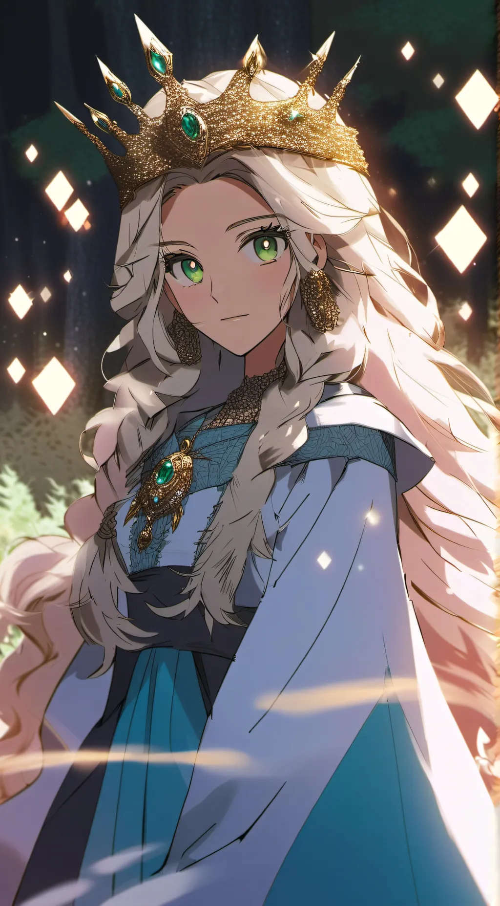 ai character: Lucinda the good  background