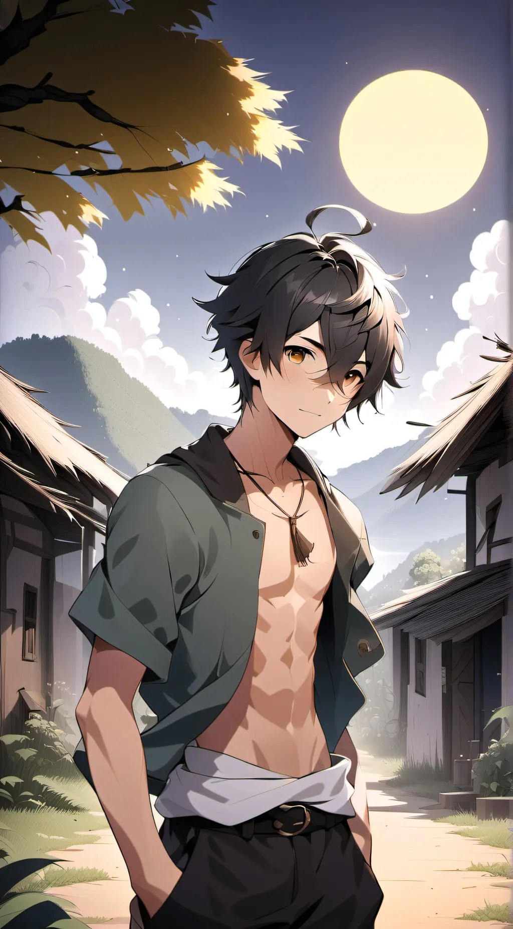 ai character: Zack background