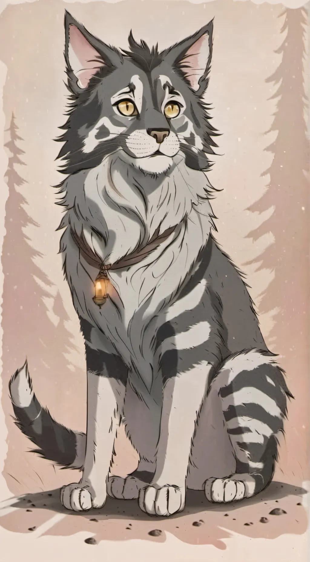 ai character: Graypaw background