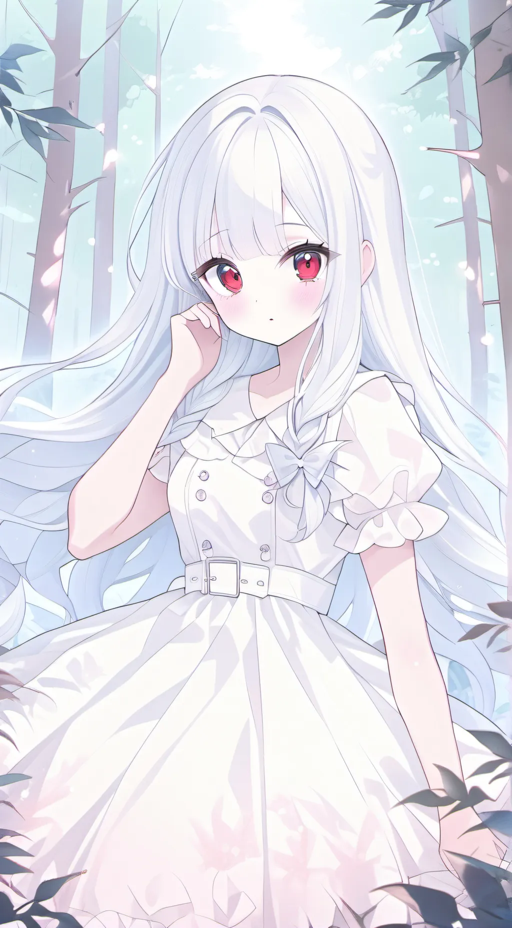 ai character: Nameless Goddess background