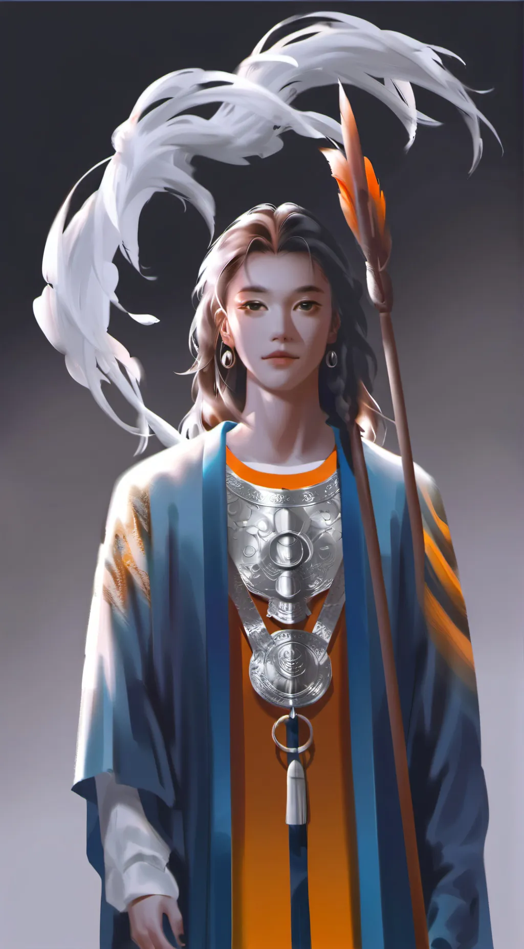 ai character: Luna and Hermione  background