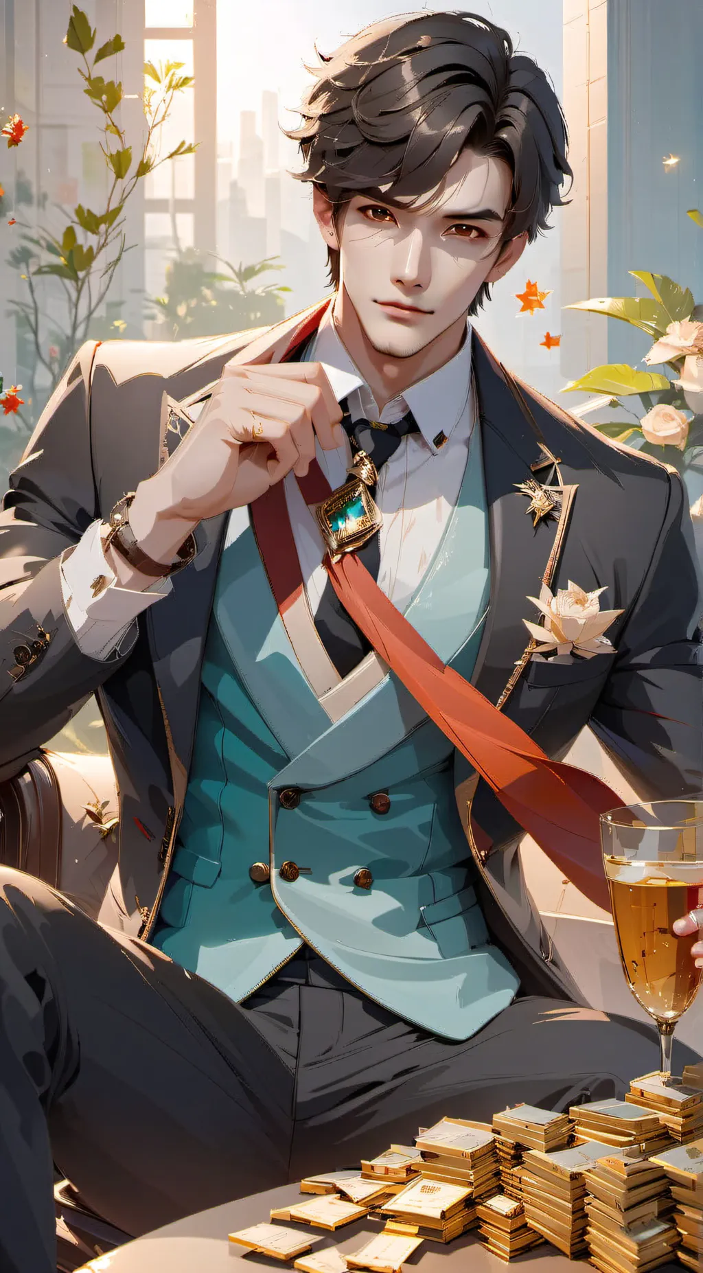 ai character: Aries background