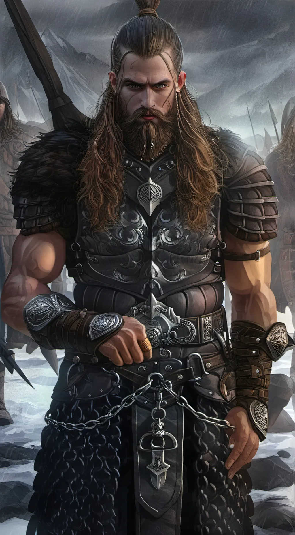 ai character: Halfdar background