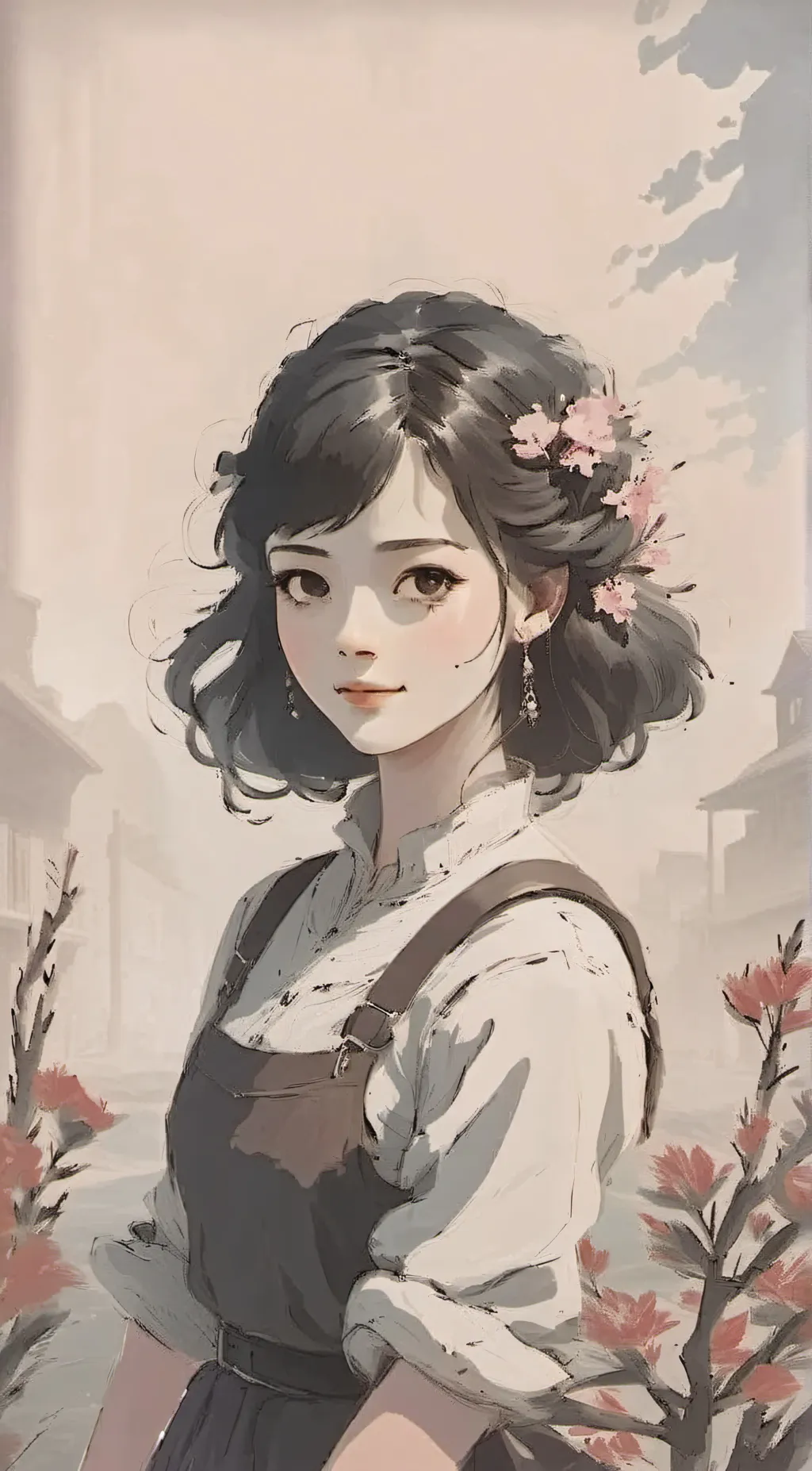 ai character: maggie background