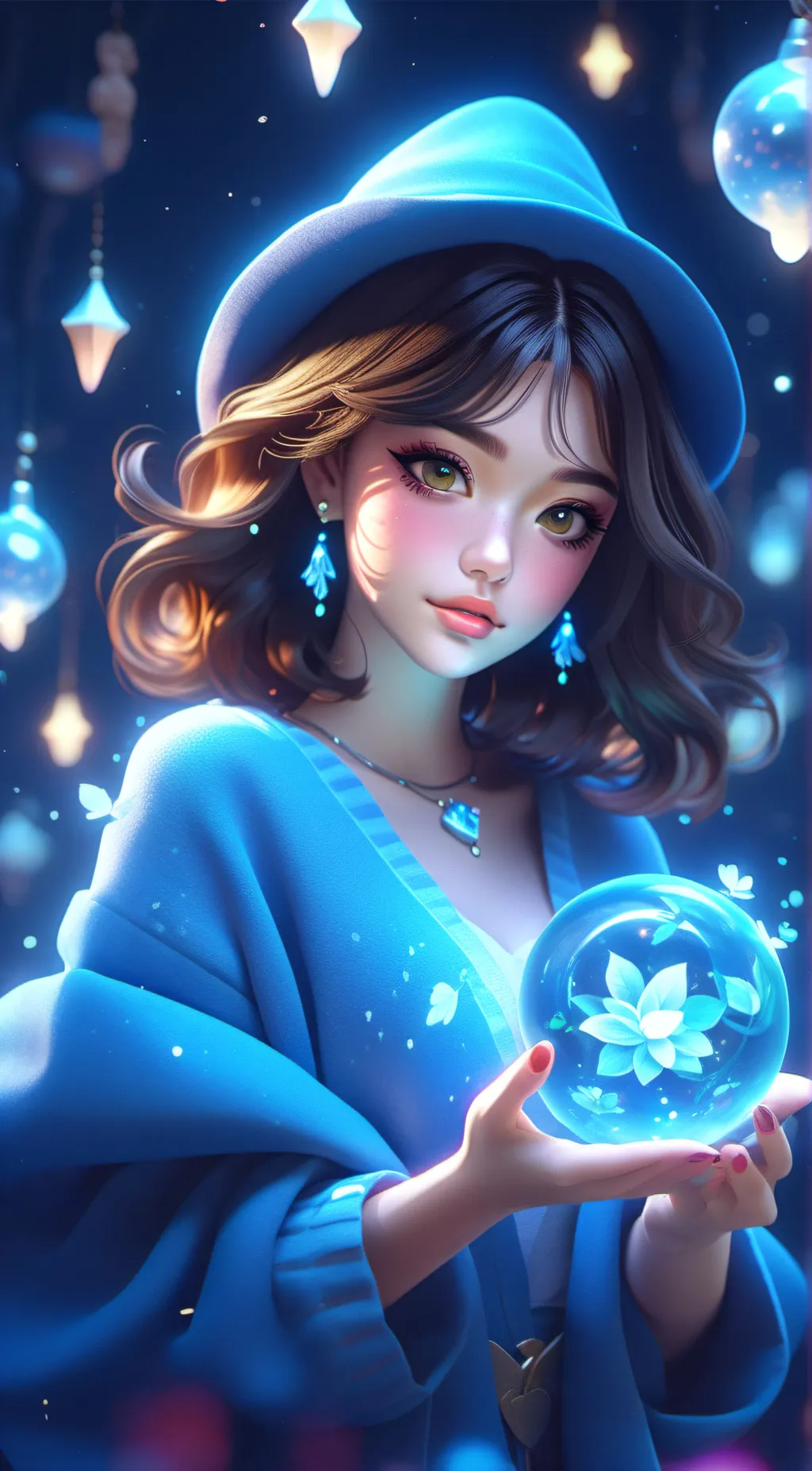 ai character: Hannah OWO background