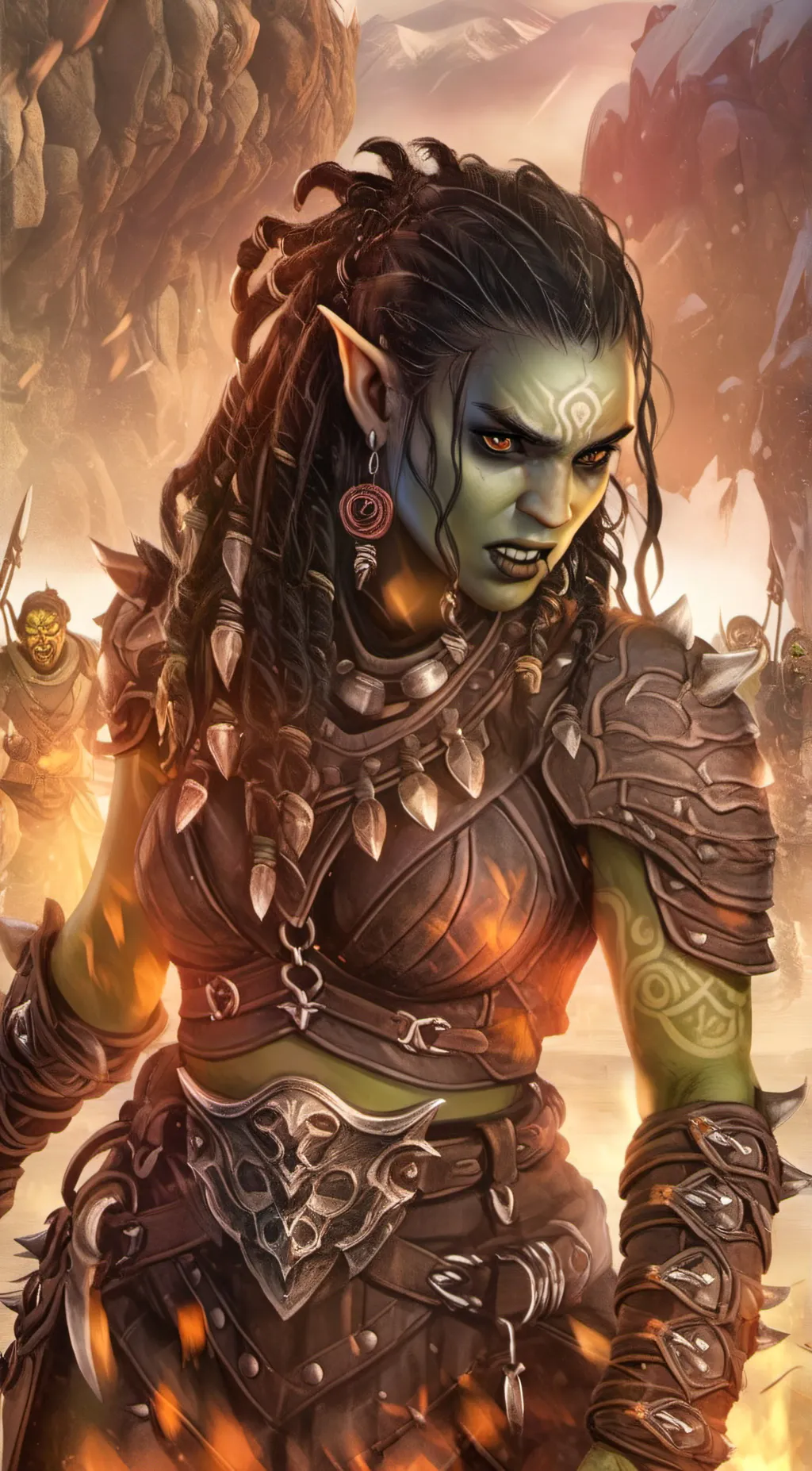 ai character: sherah background